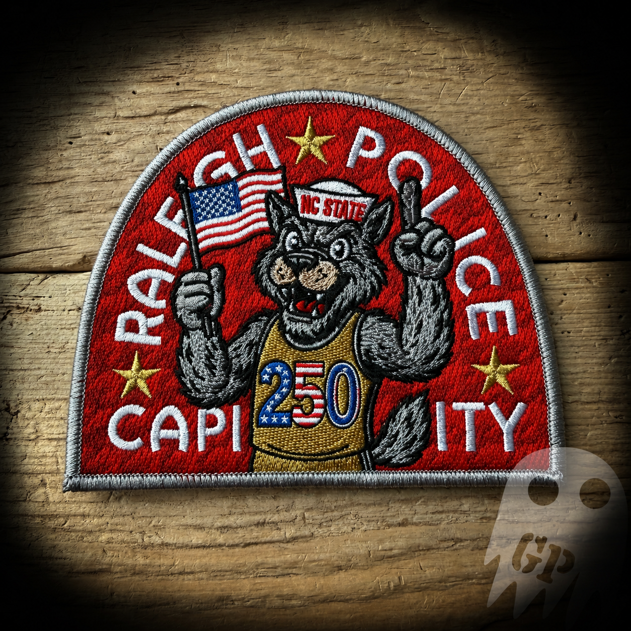 250th America - Raleigh, NC PD 250th Anniversary of America Patch