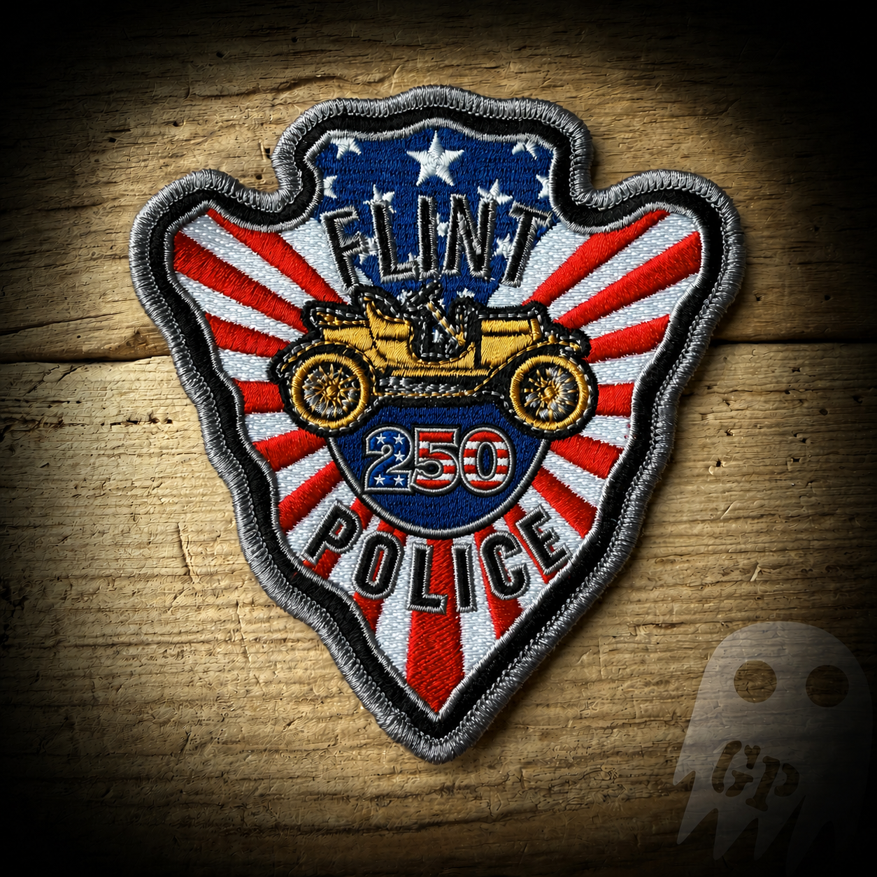 250th America - Flint, MI PD 250th Anniversary of America Patch