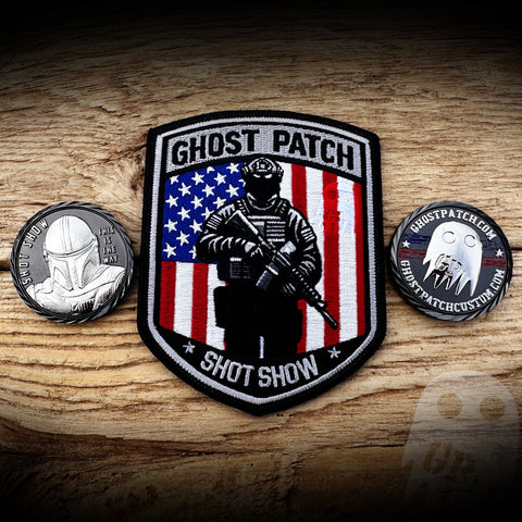 Ghost Patch Shot Show Patch & Coin Combo