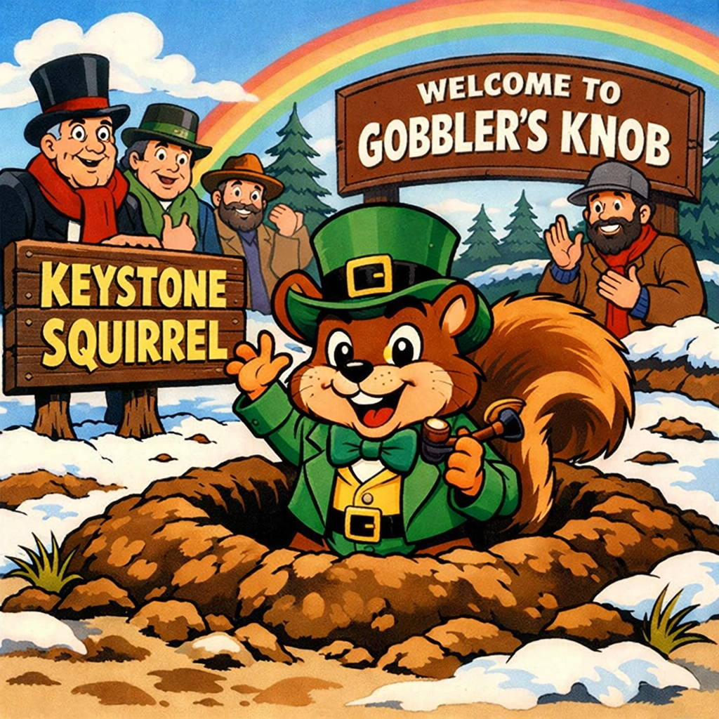 COIN Keystone 2026 Irish - 2026 Irish Coin KEYSTONE SQUIRREL (NOT PHOTO SHOWN)