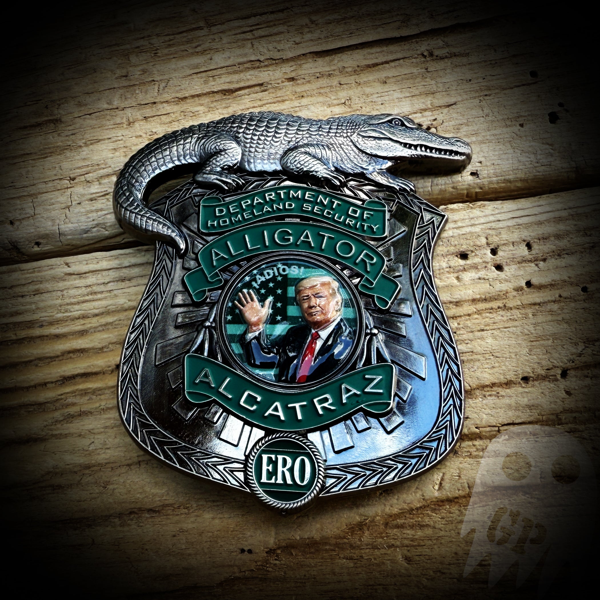 BADGE - Alligator Alcatraz Badge