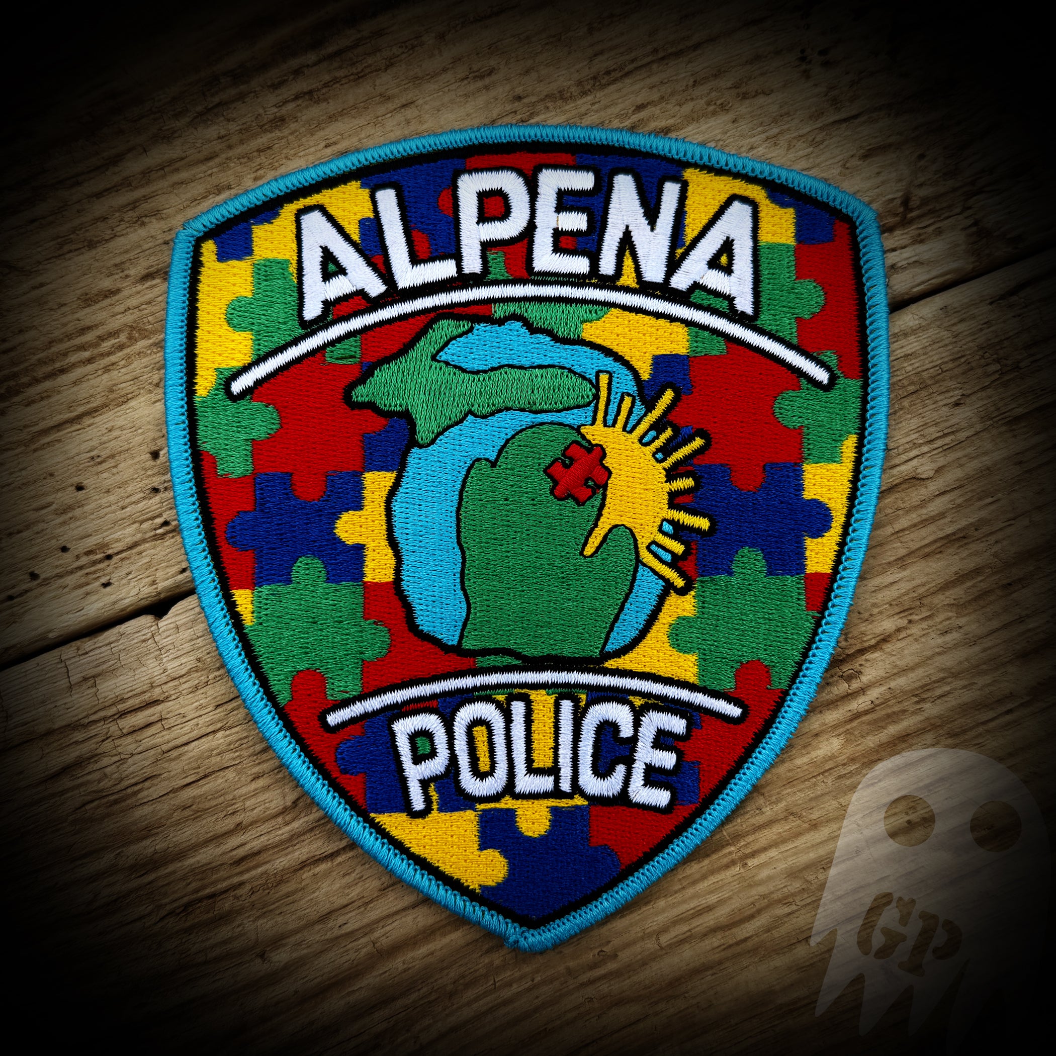 Austim 2025 - Alpena, MI PD 2025 Autism Fundraiser Patch