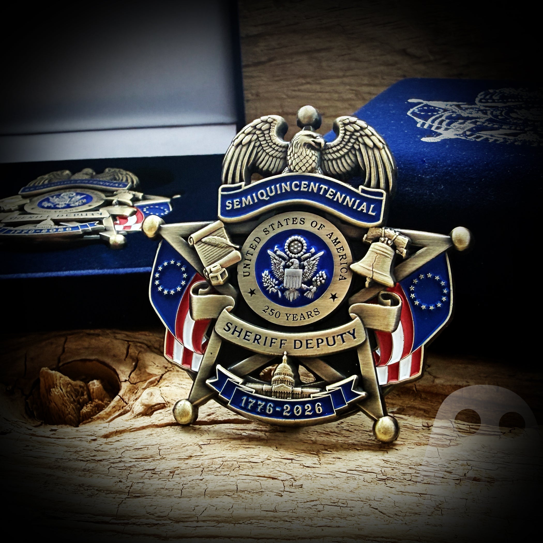 Deputy Sheriff - Deputy Sheriff Commemorative 250th Anniversary of America Badge