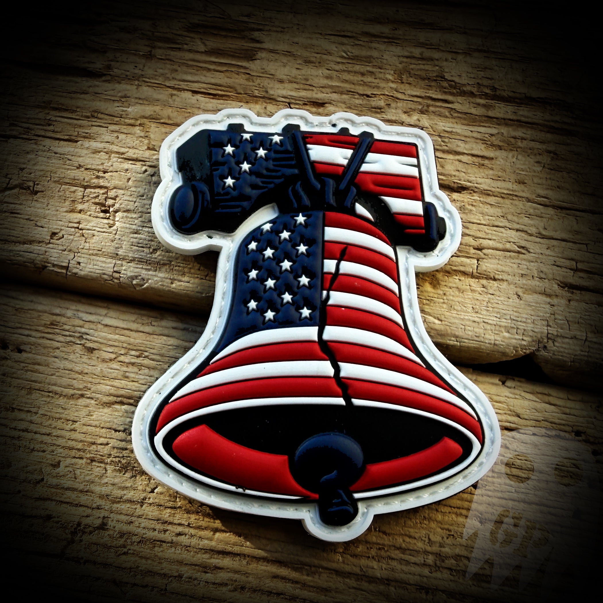 Liberty Bell - American Flag Liberty Bell PVC