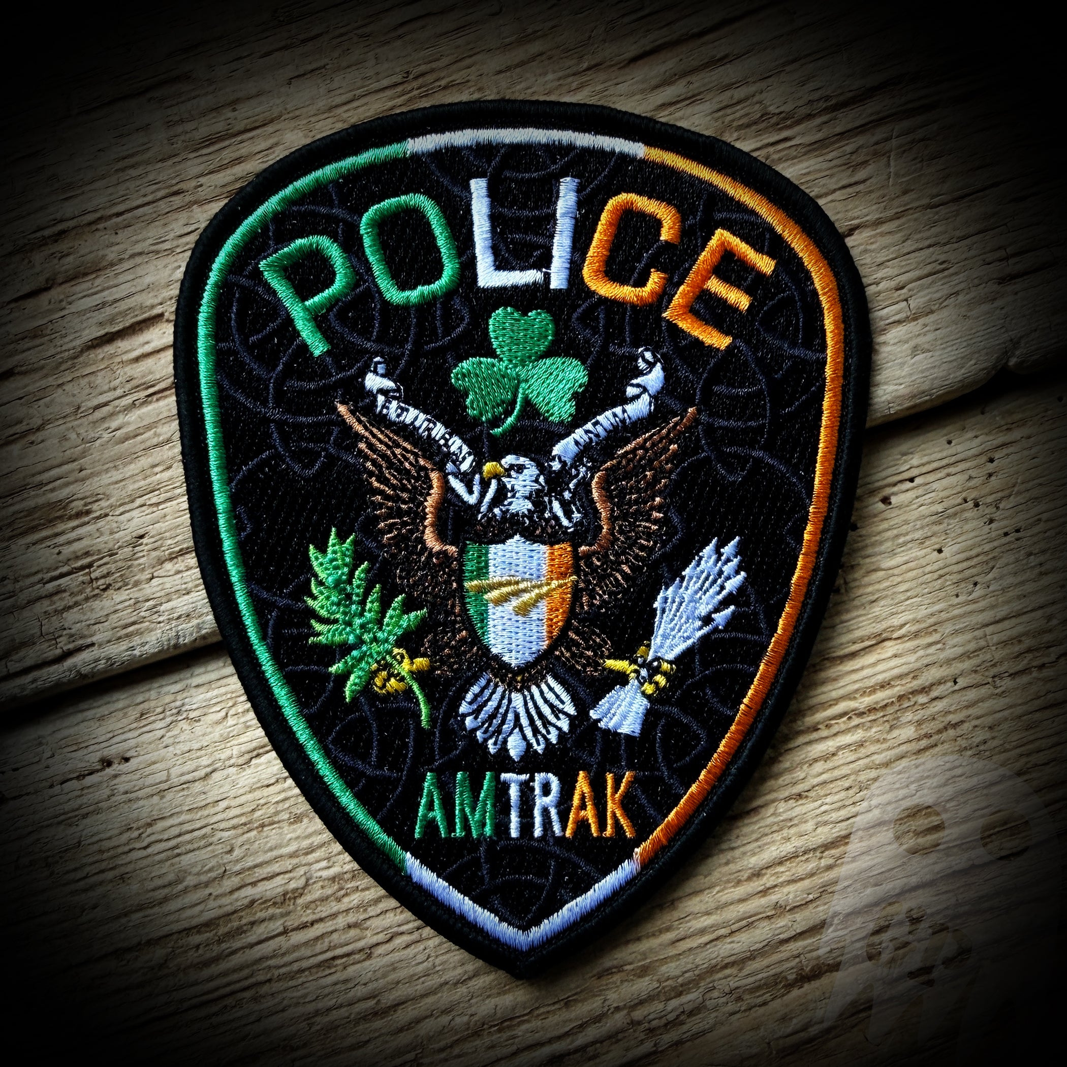 2026 Irish PATCH - Amtrak PD 2026 Irish Patch