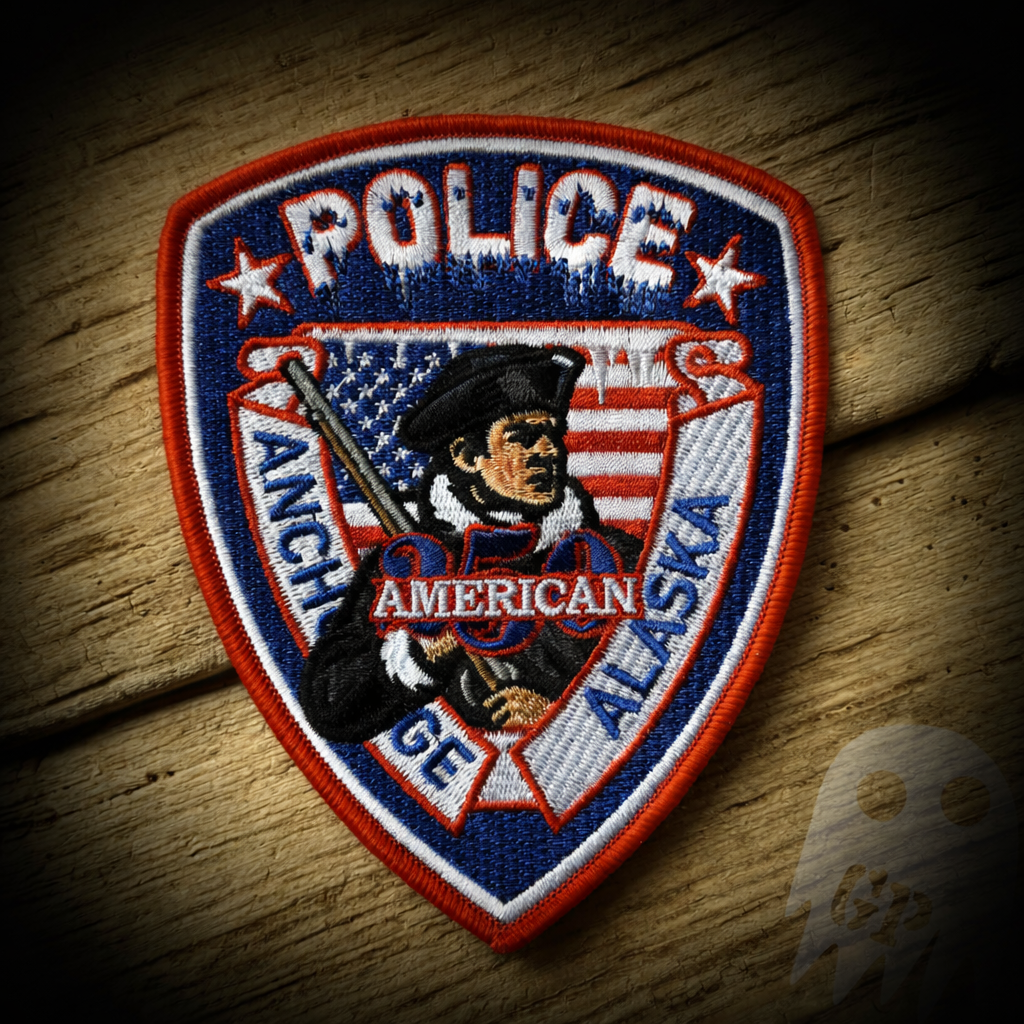 250th America - Anchorage, AK PD 250th Anniversary of America Patch