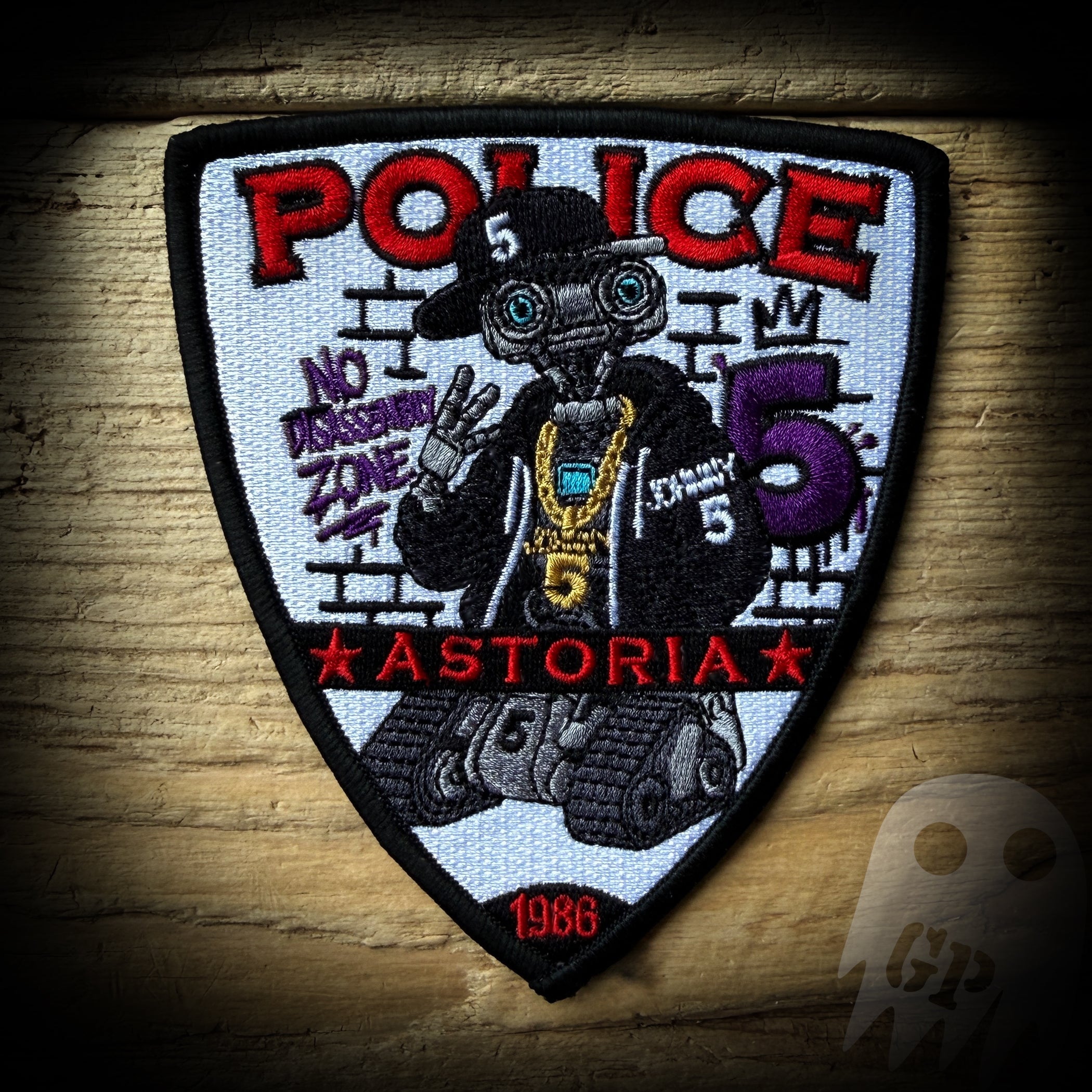 Short Circuit - Astoria, OR PD Short Circuit Johnny 5 40th Anniversary Patch