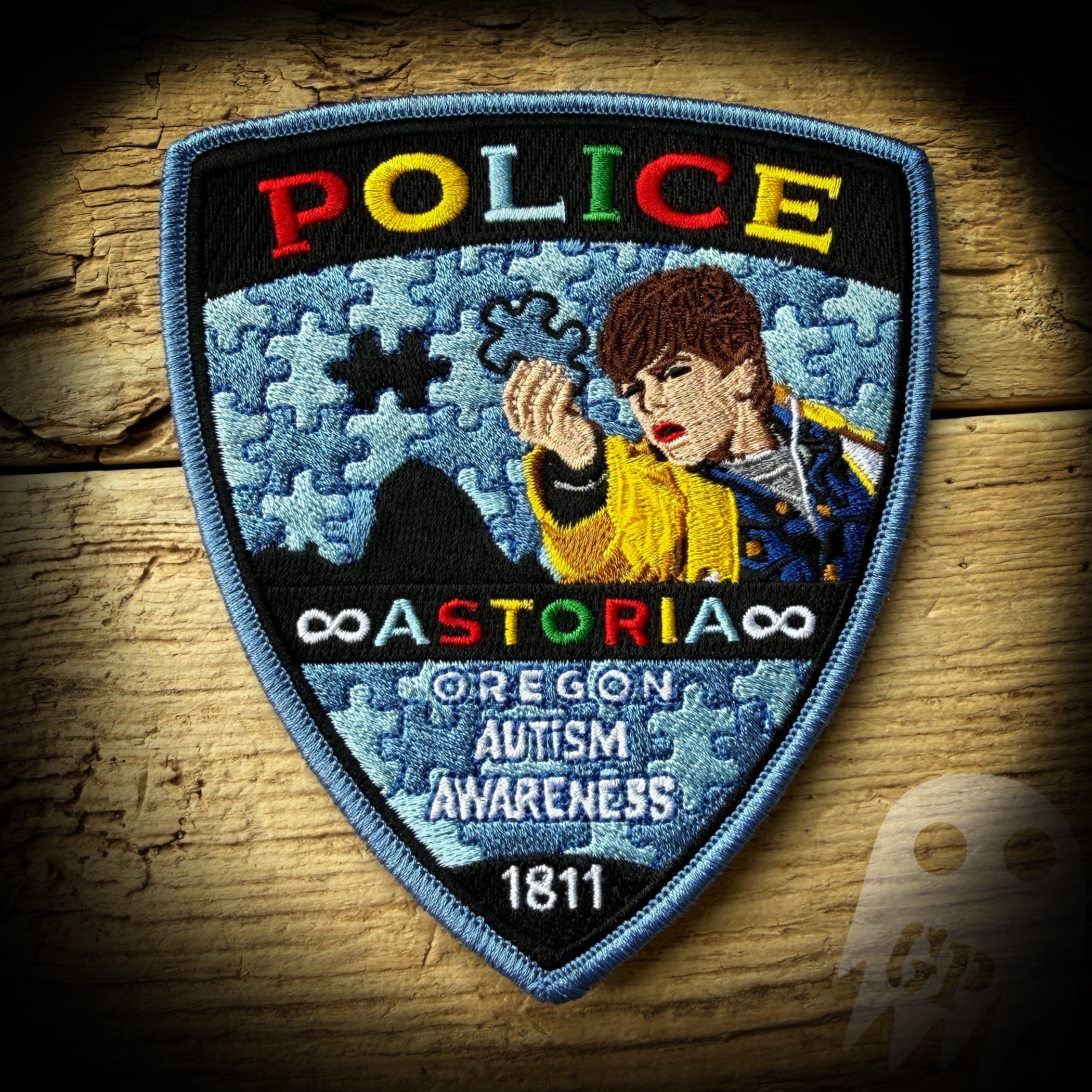 2026 Autism - Astoria, OR PD 2026 Autism Fundraiser Patch