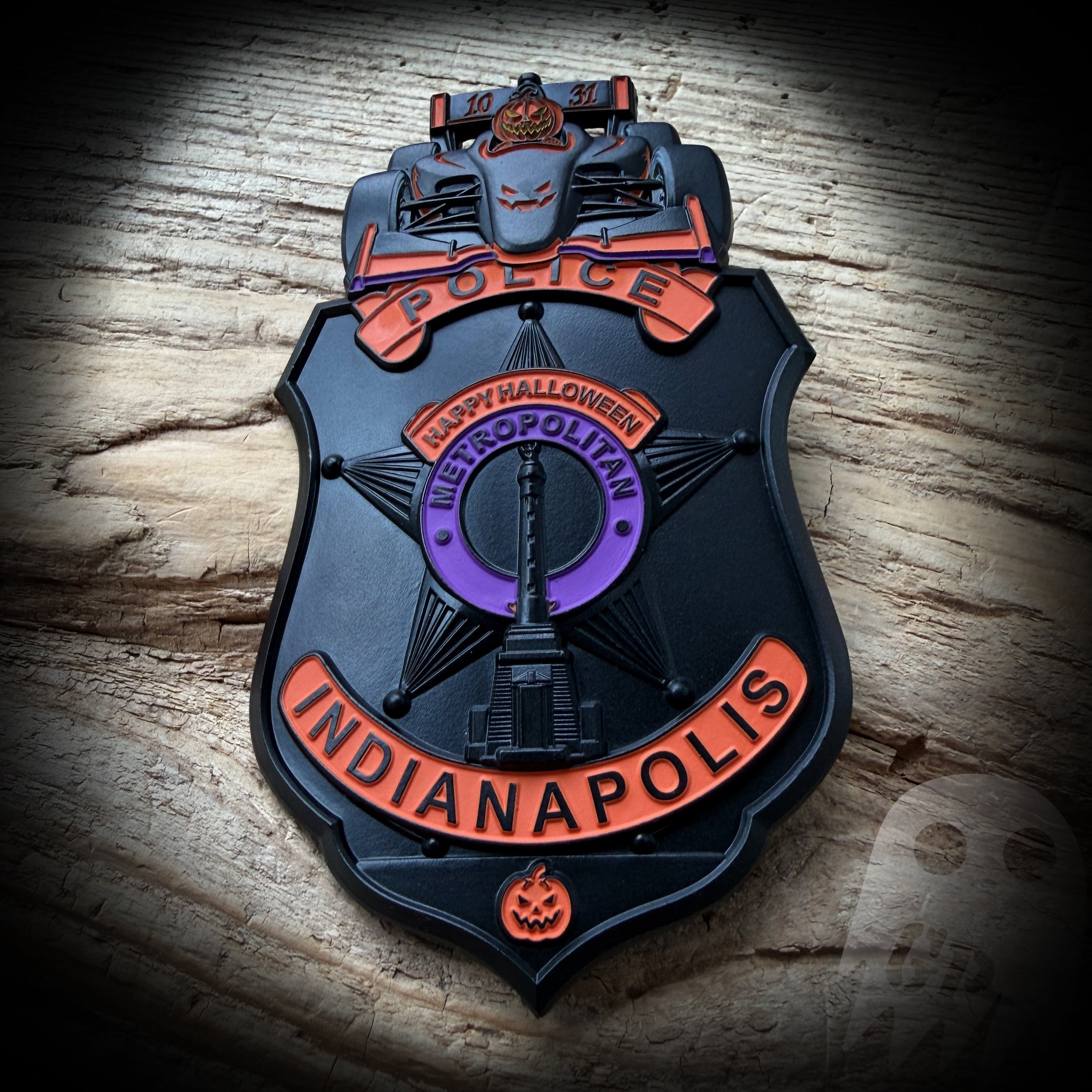 BADGE 2026 Halloween - Indianapolis Metro PD 2026 Halloween Badge