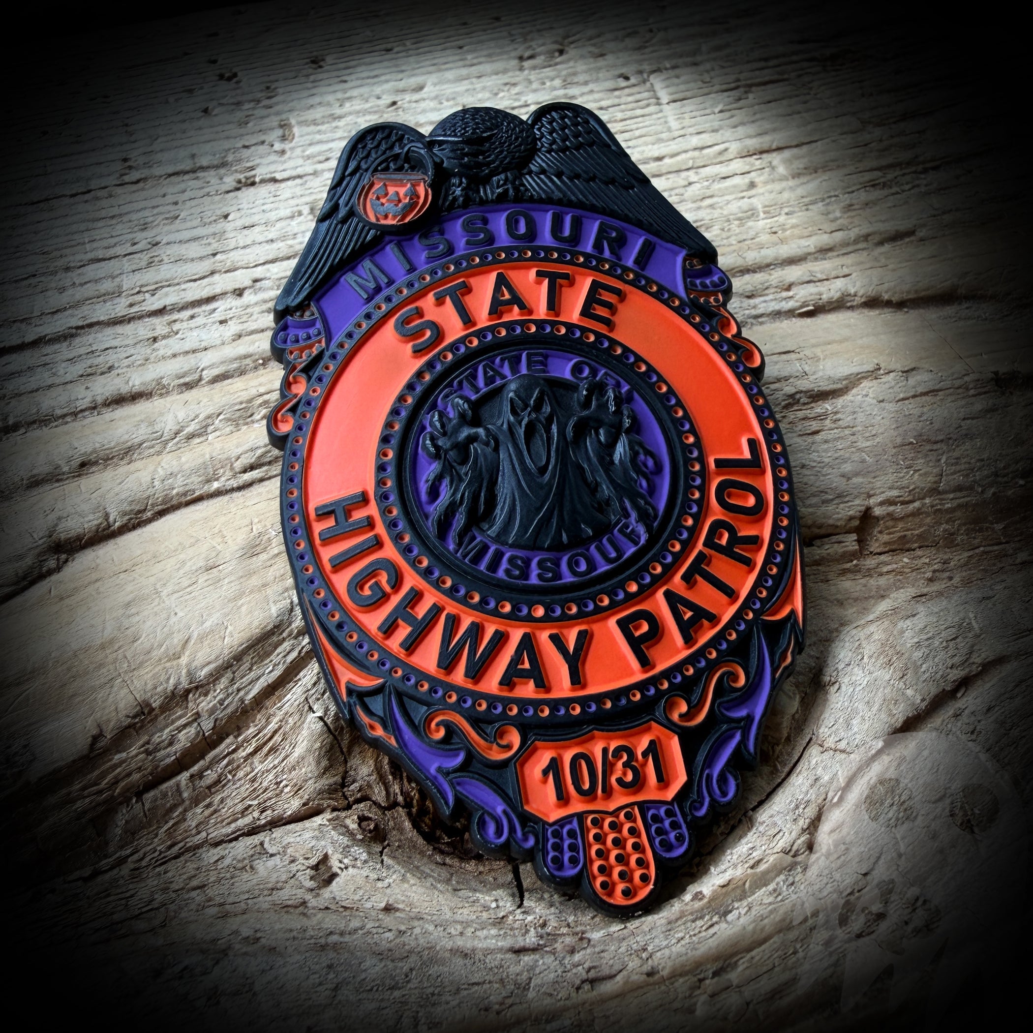 BADGE Halloween - Missouri Highway Patrol Halloween Badge