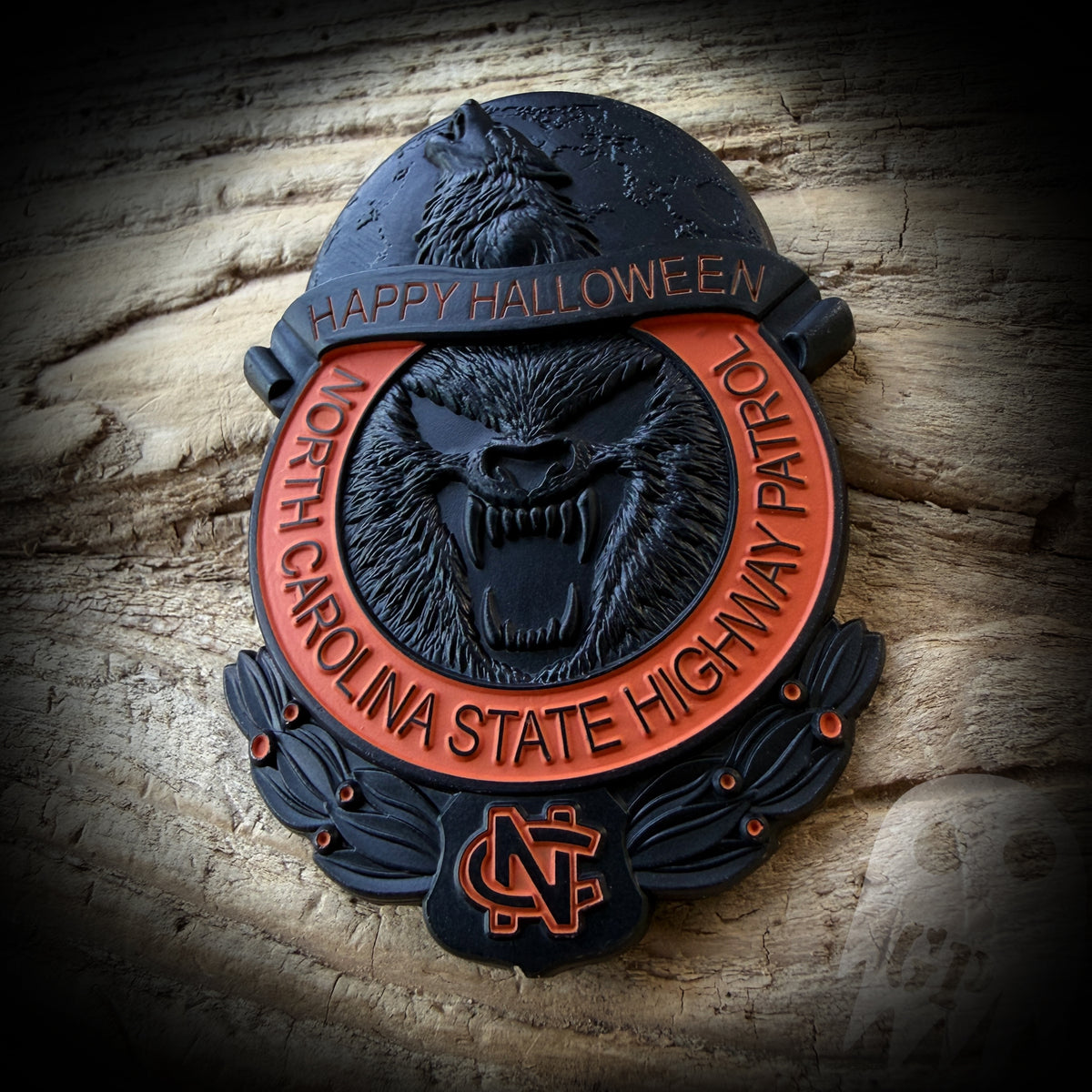 BADGE Halloween - North Carolina Highway Patrol Halloween Badge