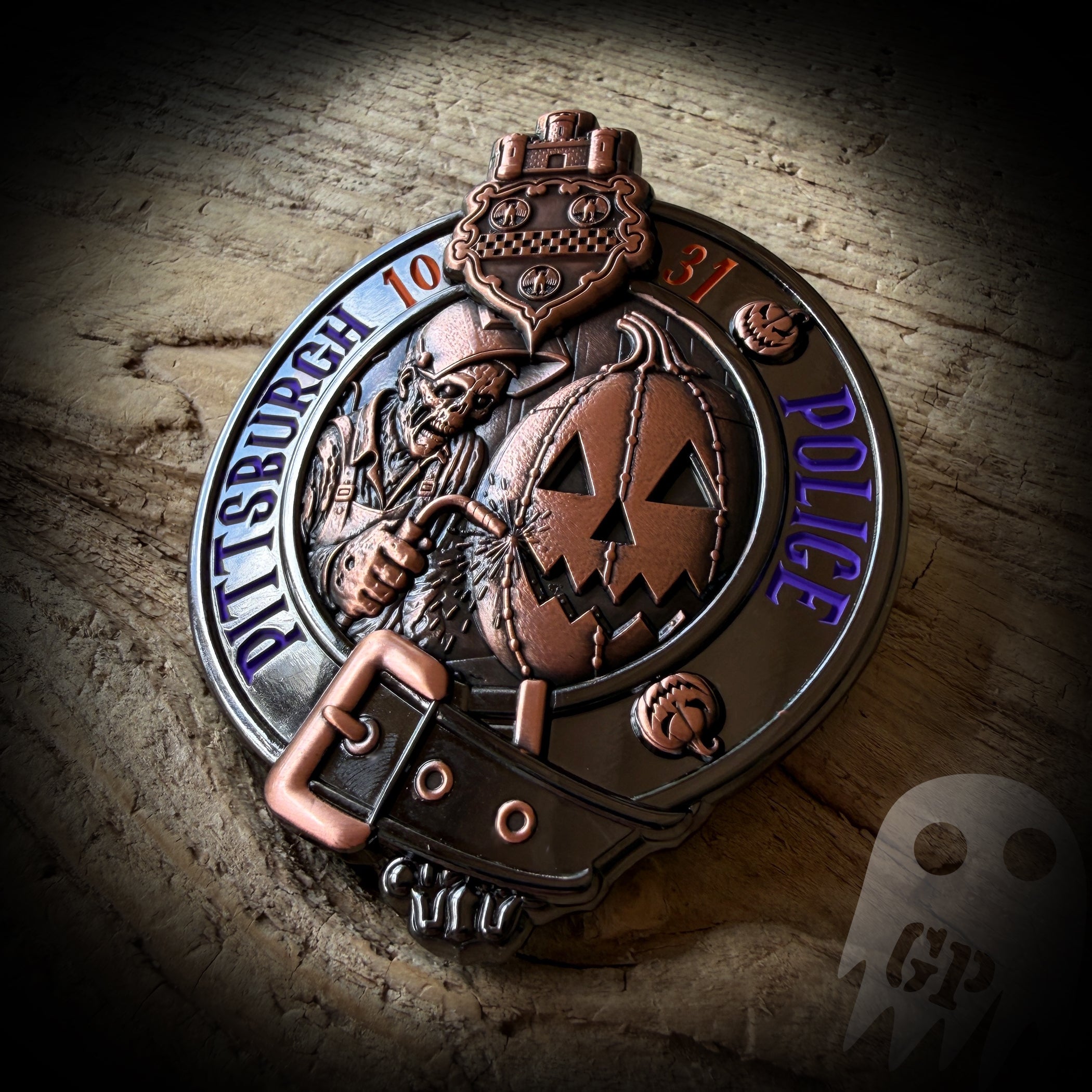 BADGE 2026 Halloween - Pittsburgh, PA PD 2026 Halloween Badge