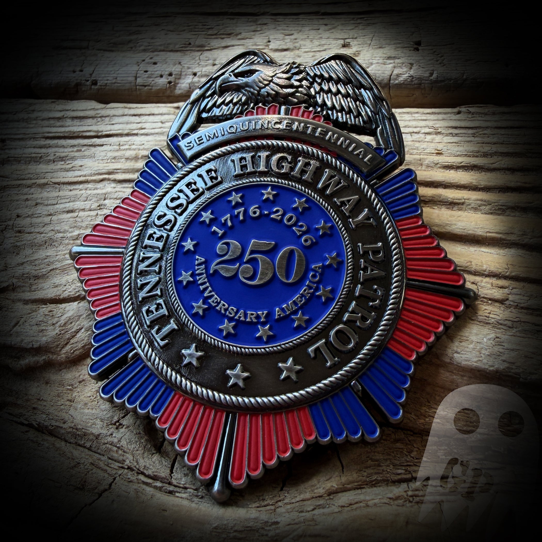 BADGE 250th America - Tennessee Highway Patrol 250th Anniversary of America Badge
