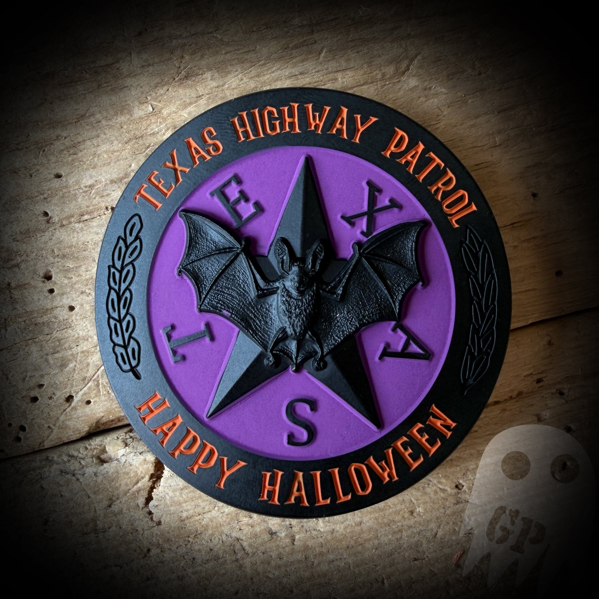 BADGE 2026 Halloween - Texas Highway Patrol 2026 Halloween Badge