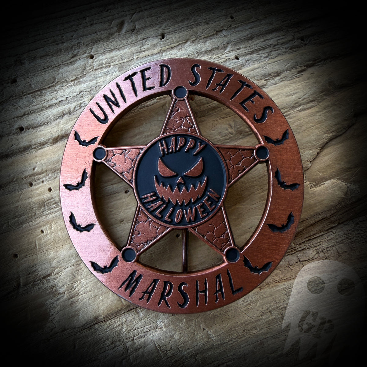 BADGE Halloween - US Marshal Halloween Badge