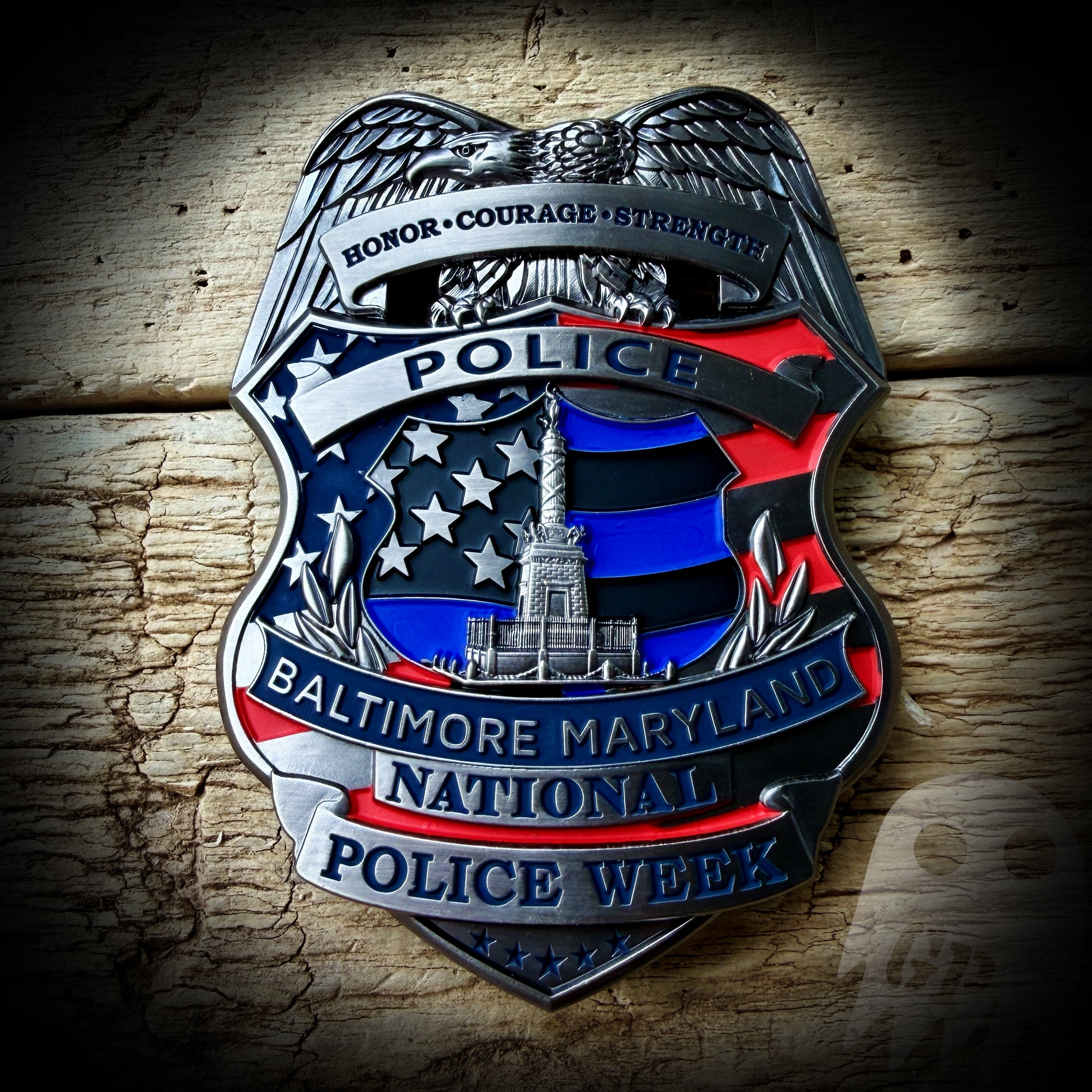 2026 Police Week - Baltimore, MD PD 2026 Police Week Badge