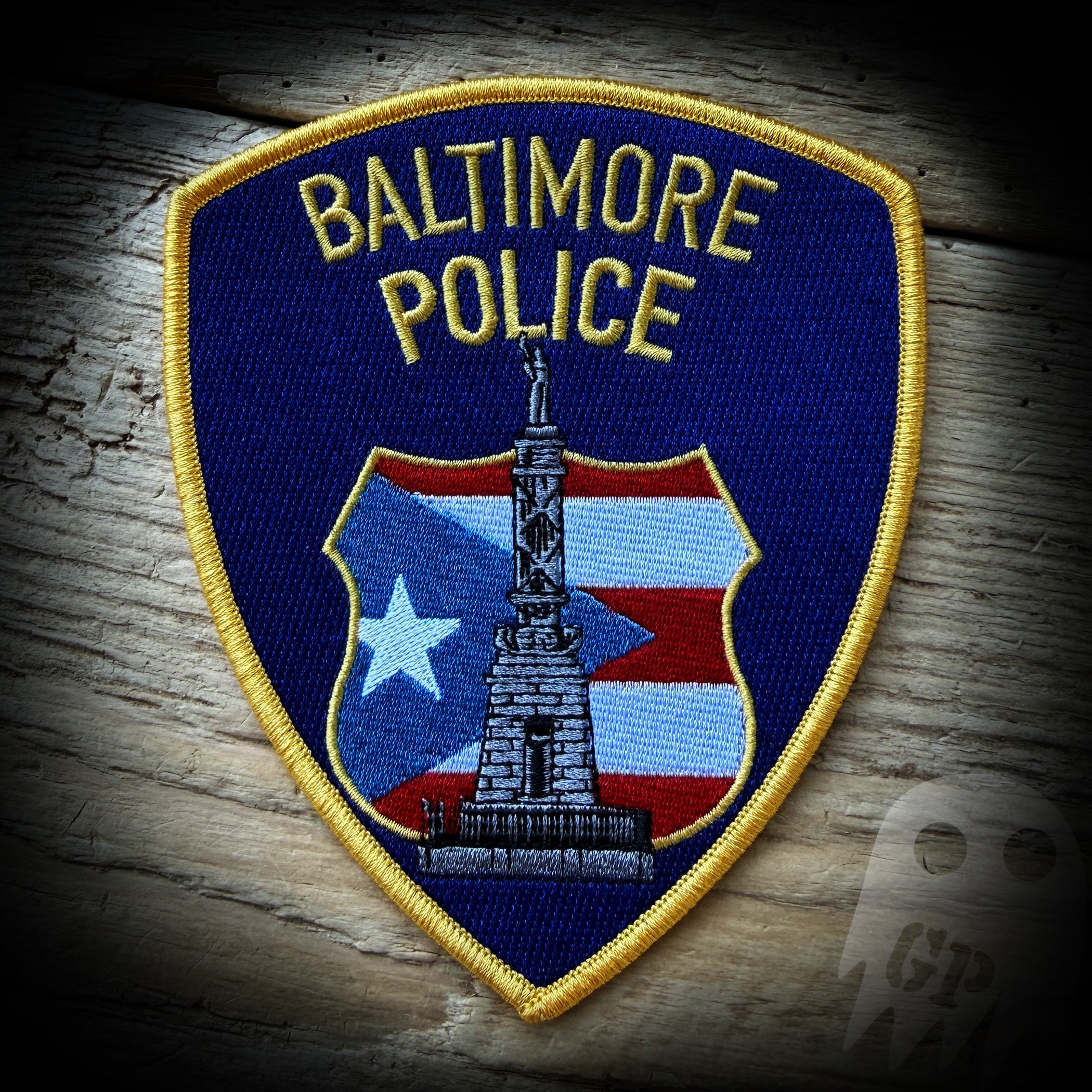 Puerto Rico - Baltimore, MD PD Puerto Rican Flag Patch