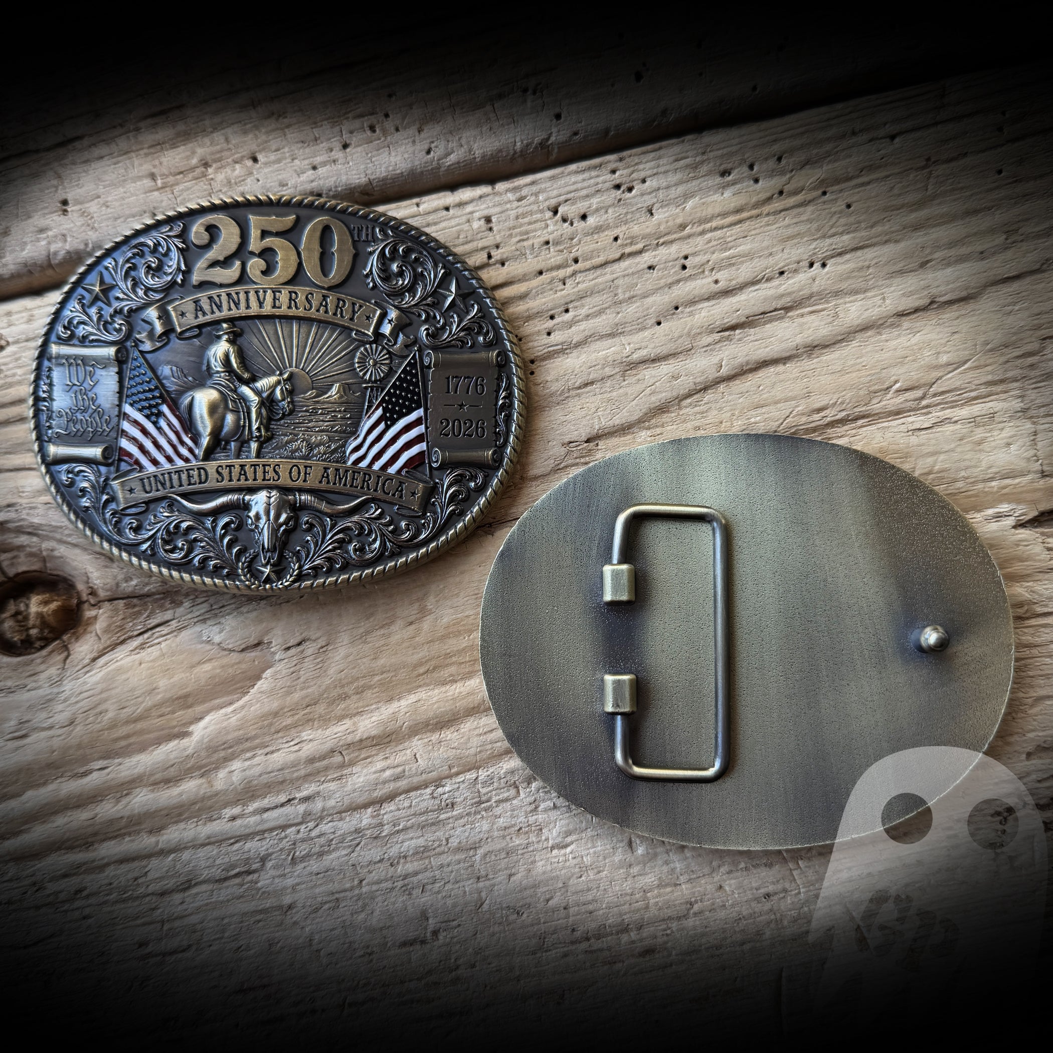 BELT BUCKLE 250th America - 250th Anniversary of America Belt Buckle