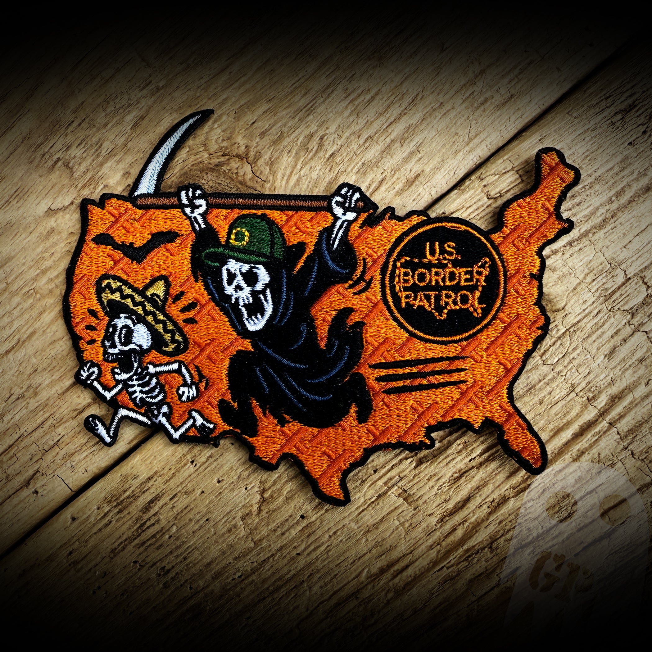 PATCH 2025 Halloween - US Border Patrol 2025 Halloween Patch