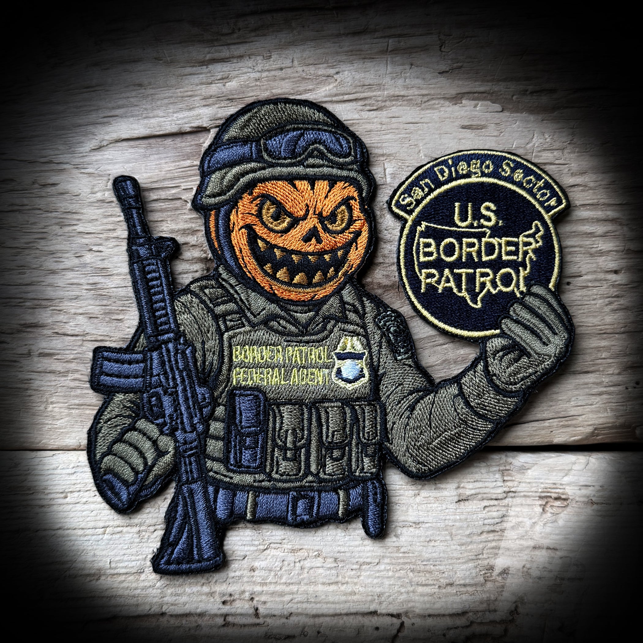 2026 Halloween - US Border Patrol San Diego Sector 2026 Halloween Patch