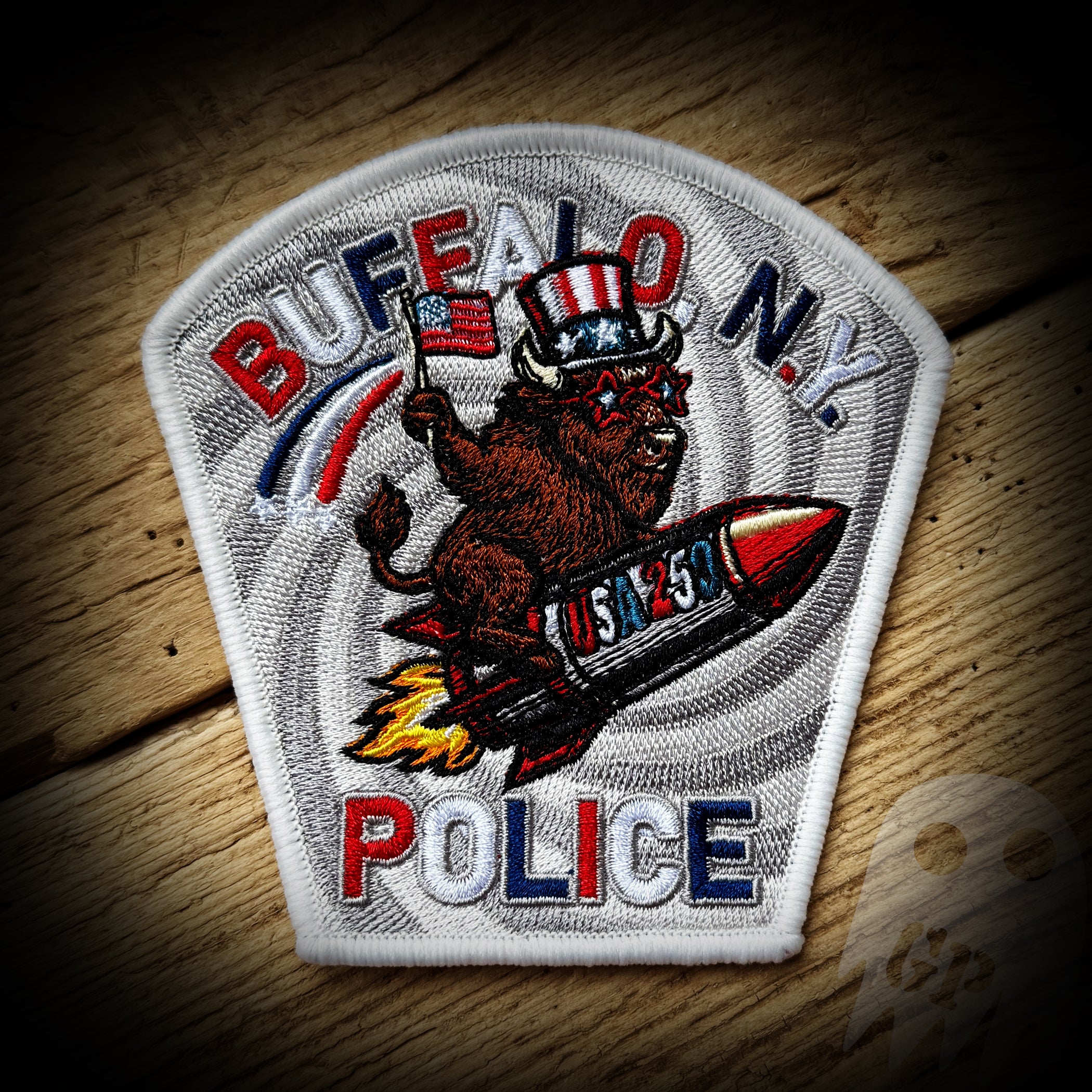 PATCH 250th America - Buffalo, NY PD 250th Anniversary of America Patch