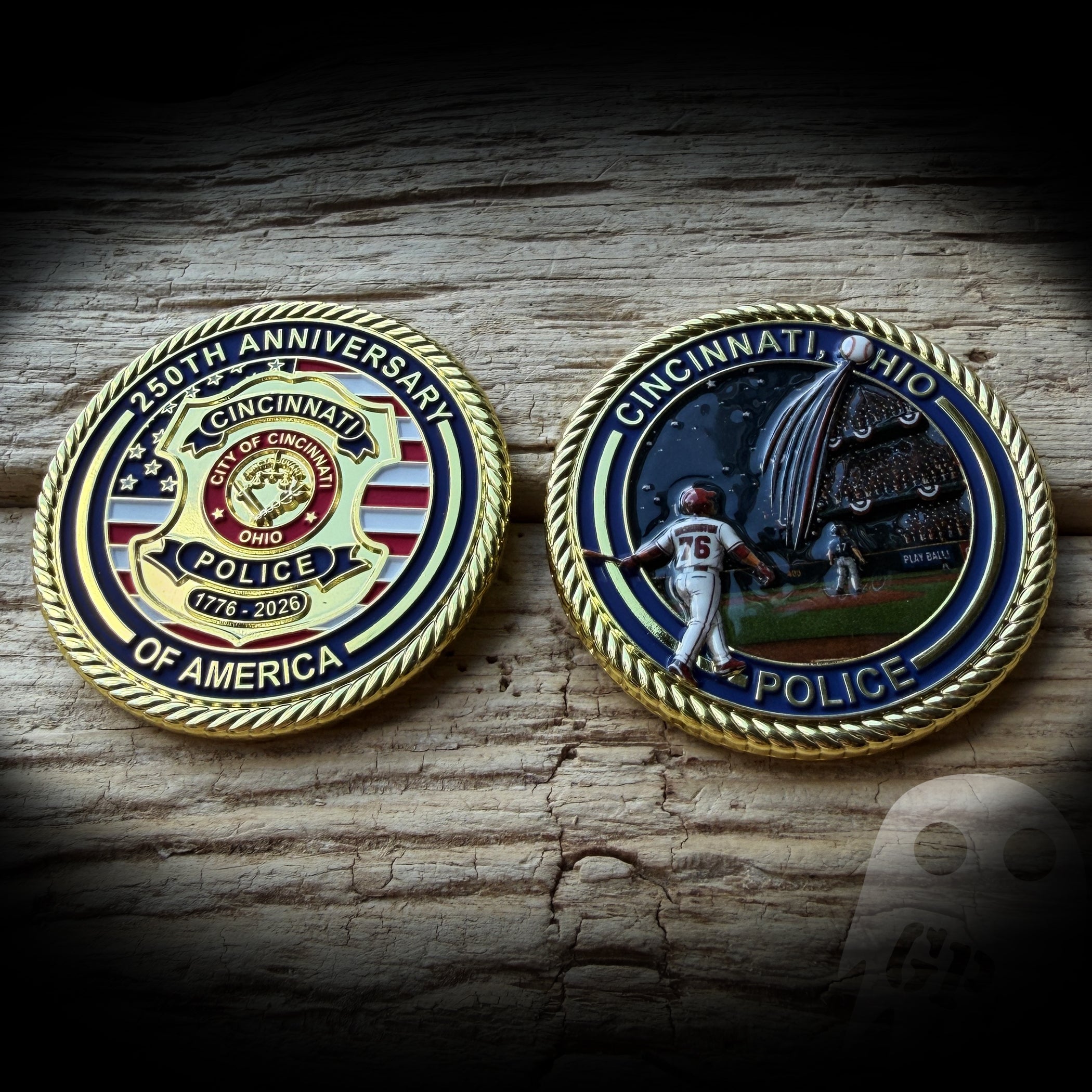 COIN 250th America - Cincinnati OH PD 250th Anniversary of America Coin