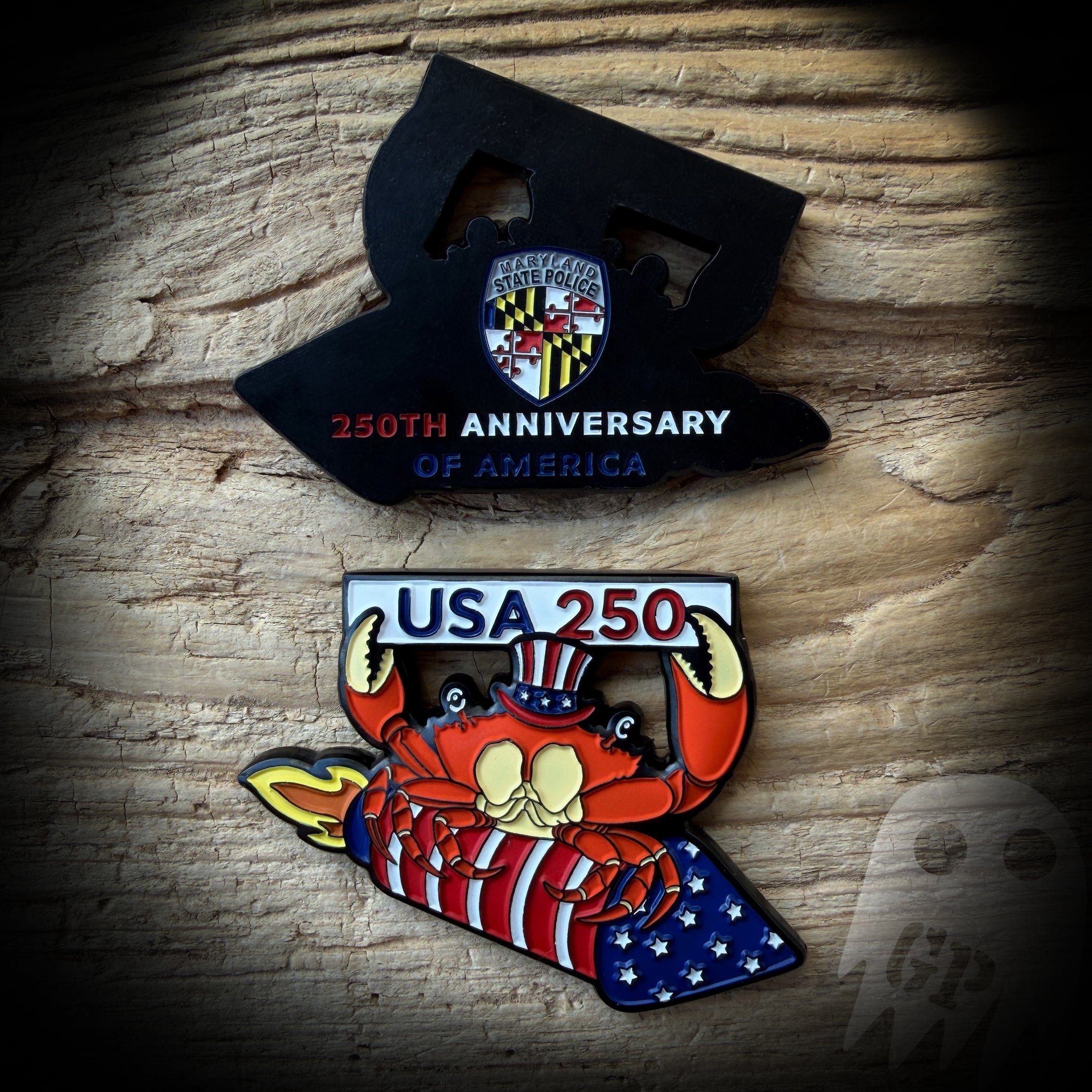 COIN 250th America - Maryland State Police 250th Anniversary of America Coin