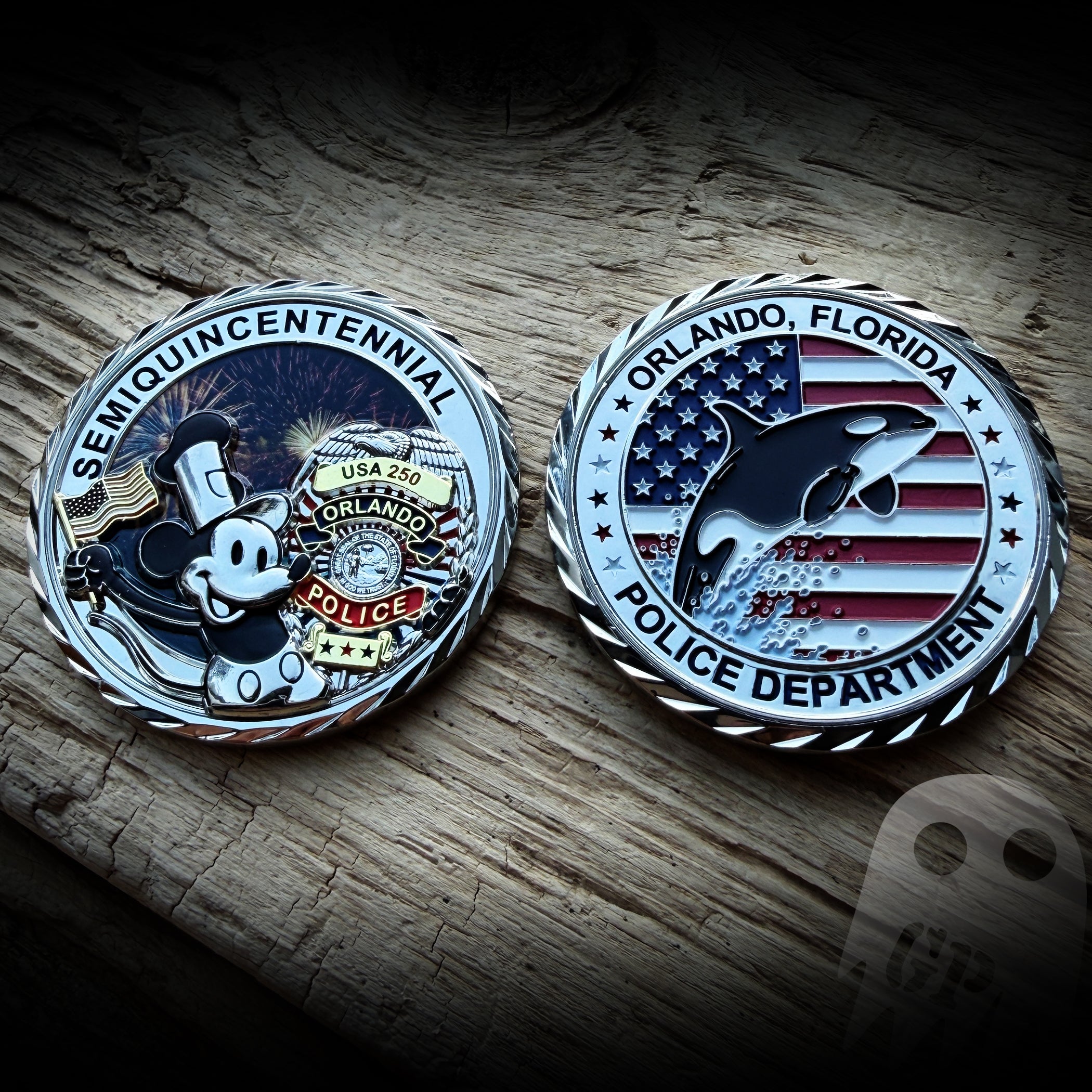COIN 250th America - Orlando, FL PD 250th Anniversary of America Coin