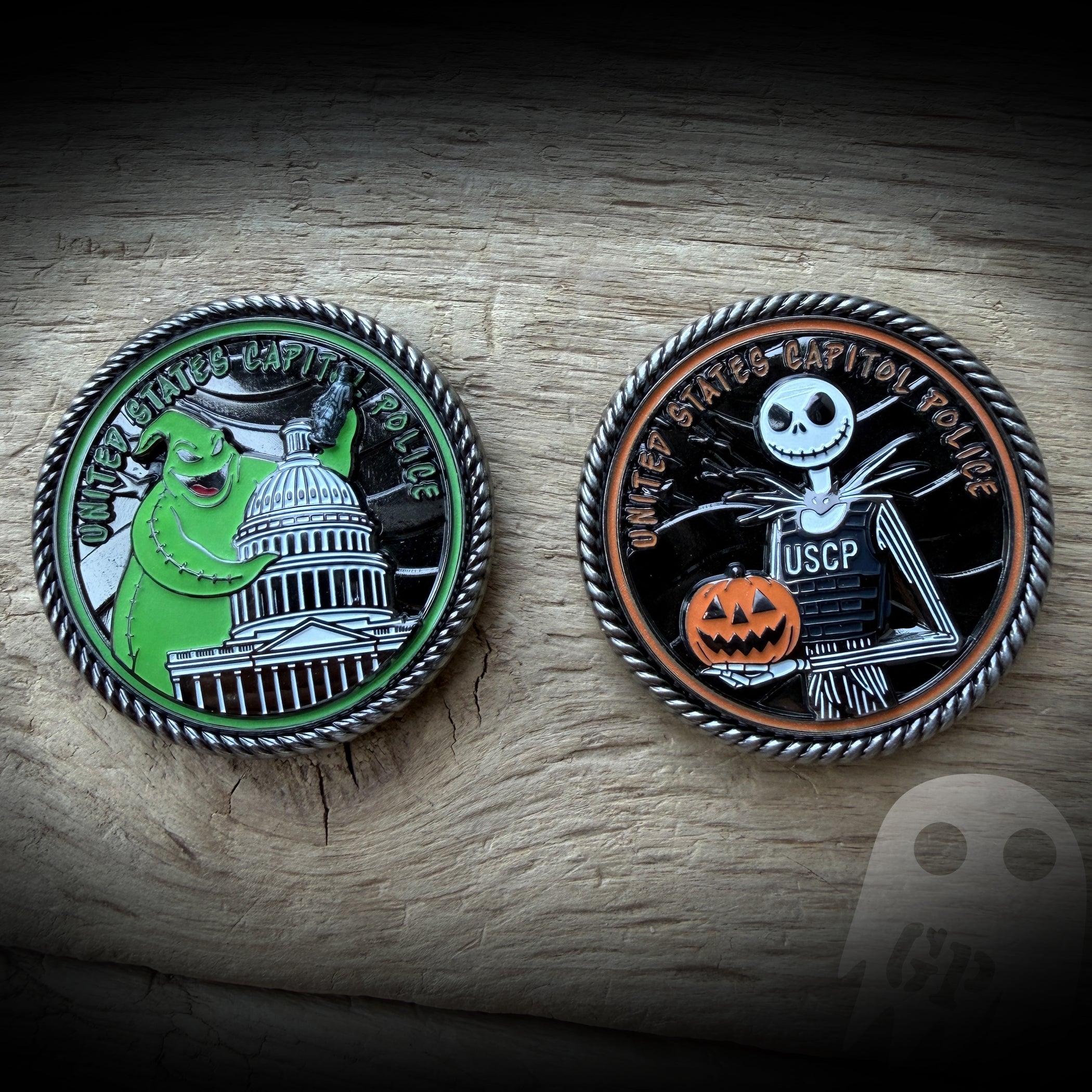COIN 2026 Halloween - US Capitol Police Nightmare Before Christmas 2026 Halloween Coin