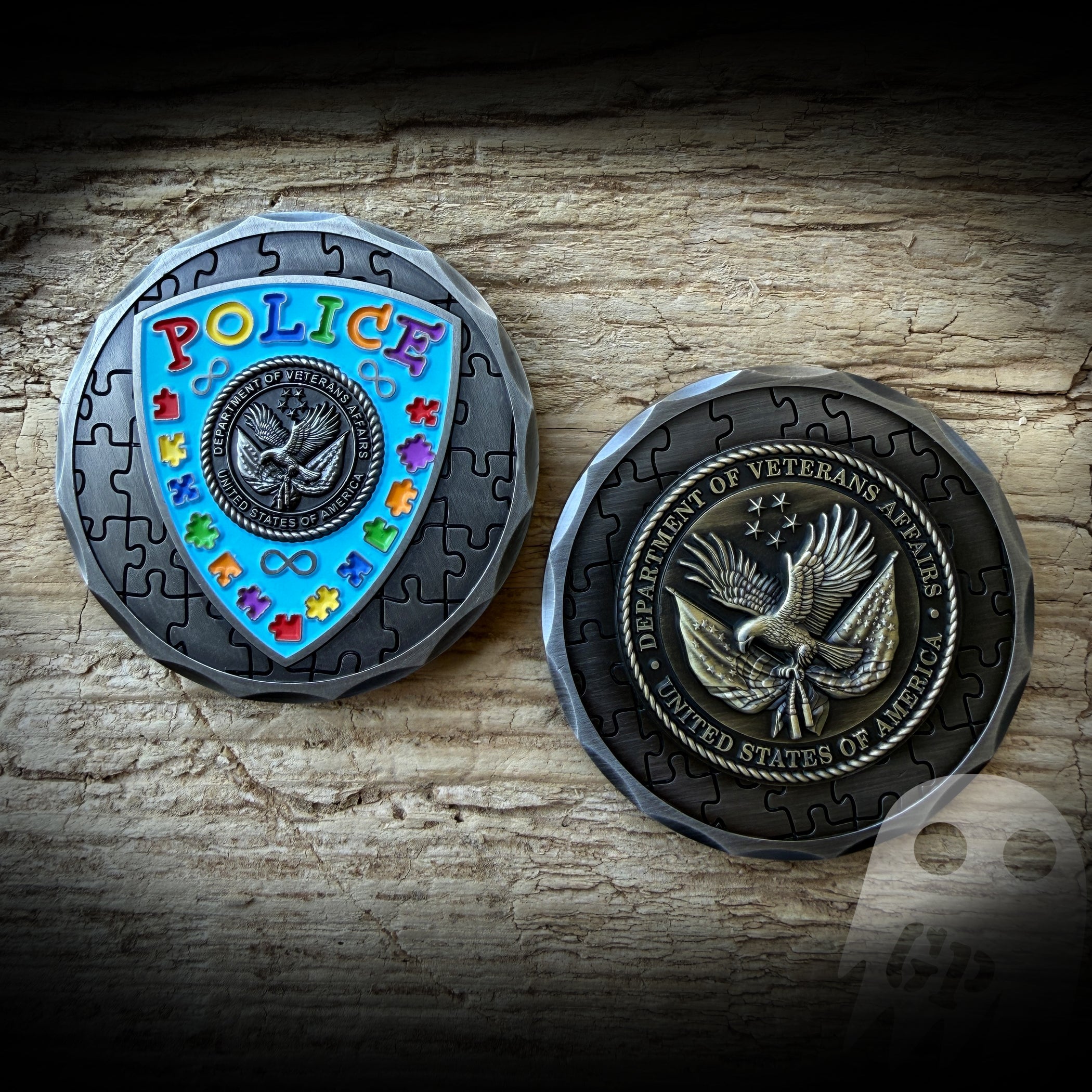 COIN 2026 Autism - Veterans Affairs Police 2026 Autism Awareness Coin