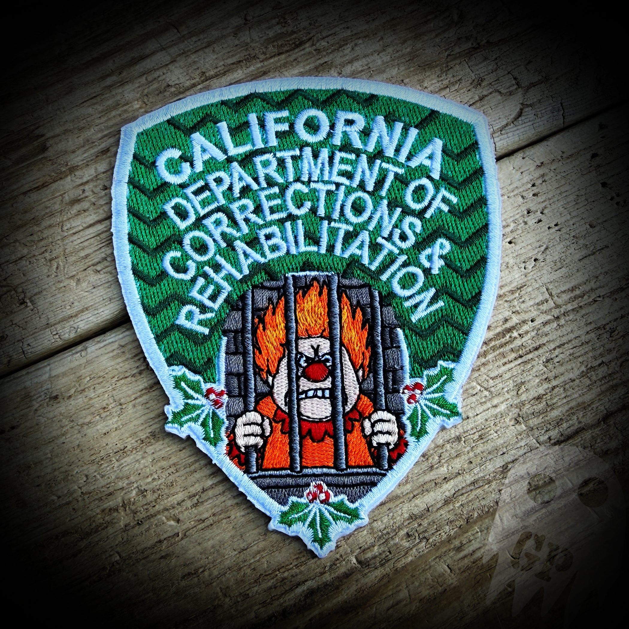 2025 Christmas - California Dept of Corrections and Rehabilitation 2025 Christmas Patch