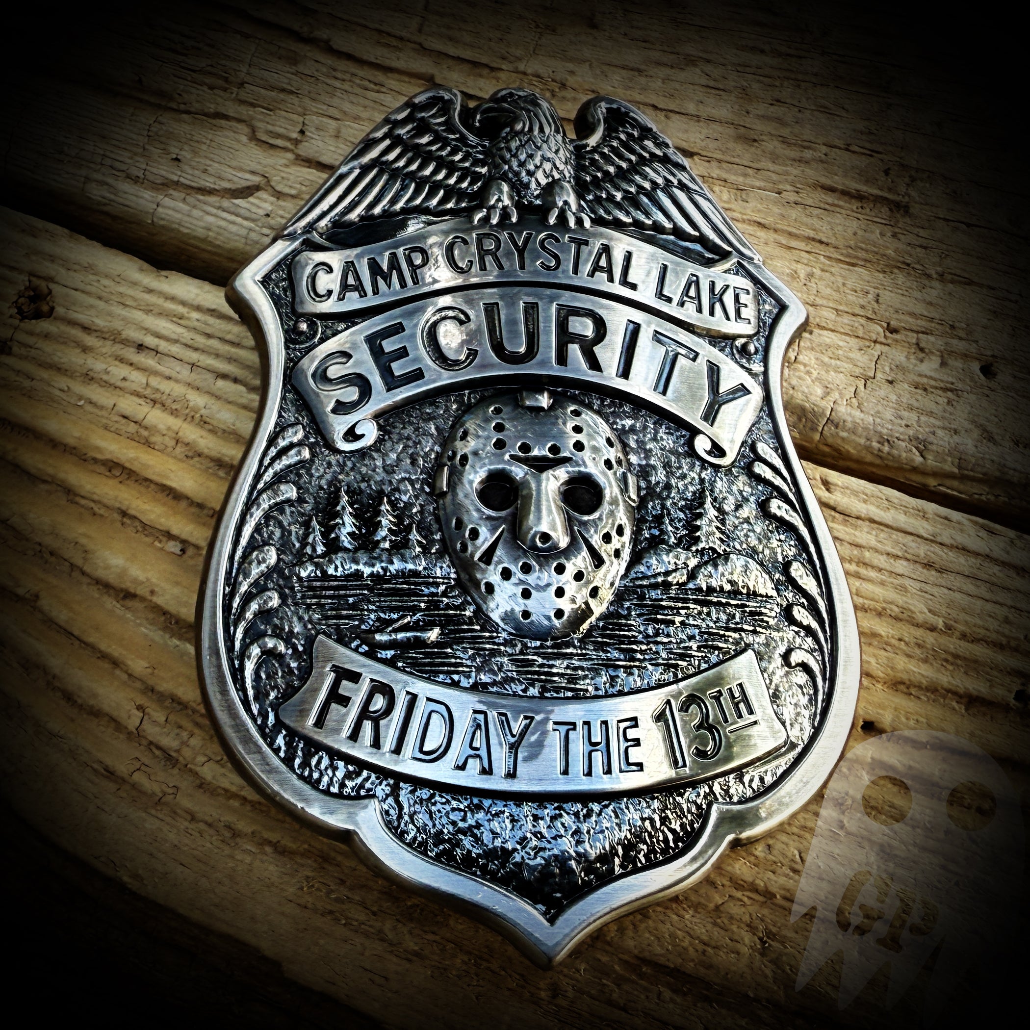 Camp Crystal Lake Security Badge - Friday the 13th