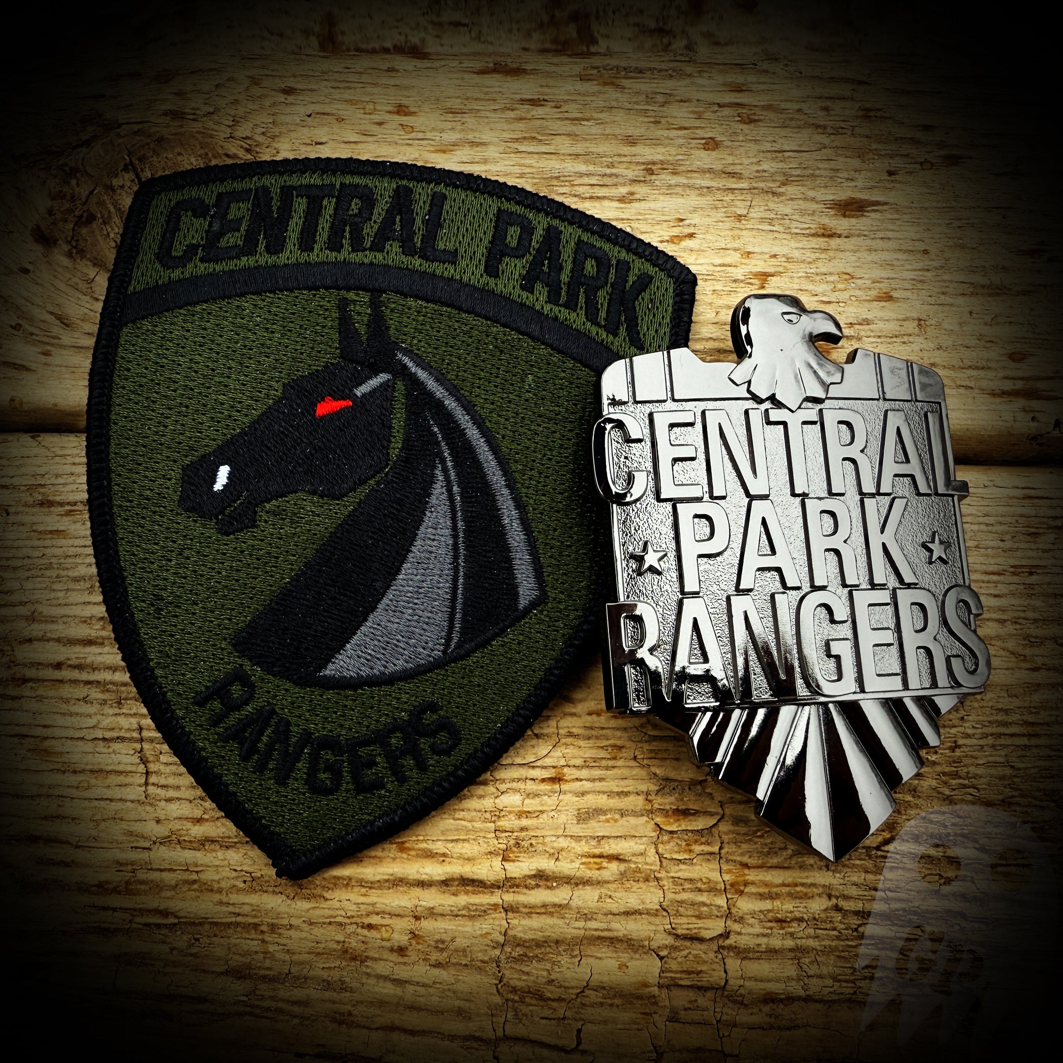 CENTRAL PARK RANGERS - #91 Central Park Rangers Replica Metal Badge/Patch - ELF