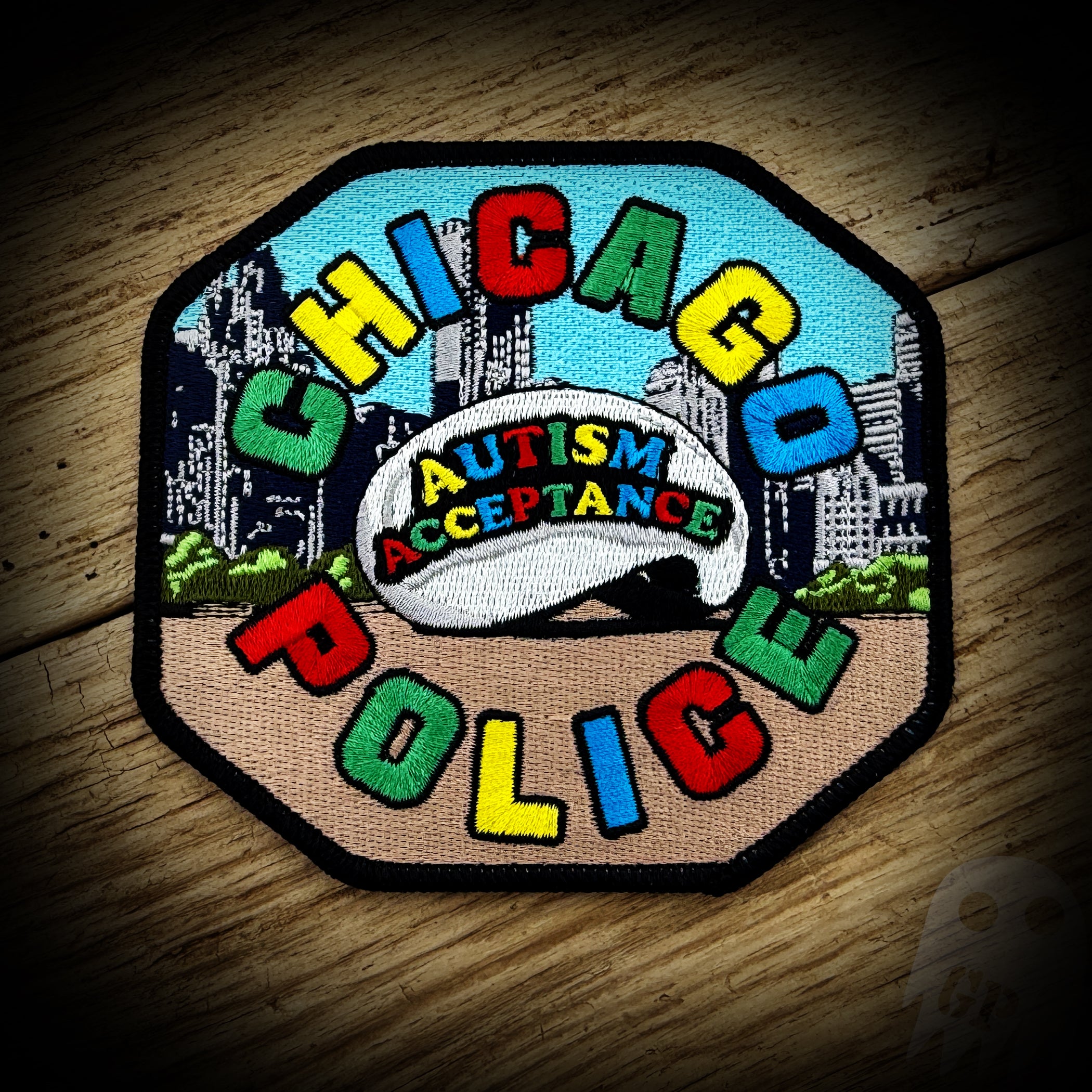 Autism 2025 Bean - Chicago, IL PD 2025 Autism Fundraiser Patch