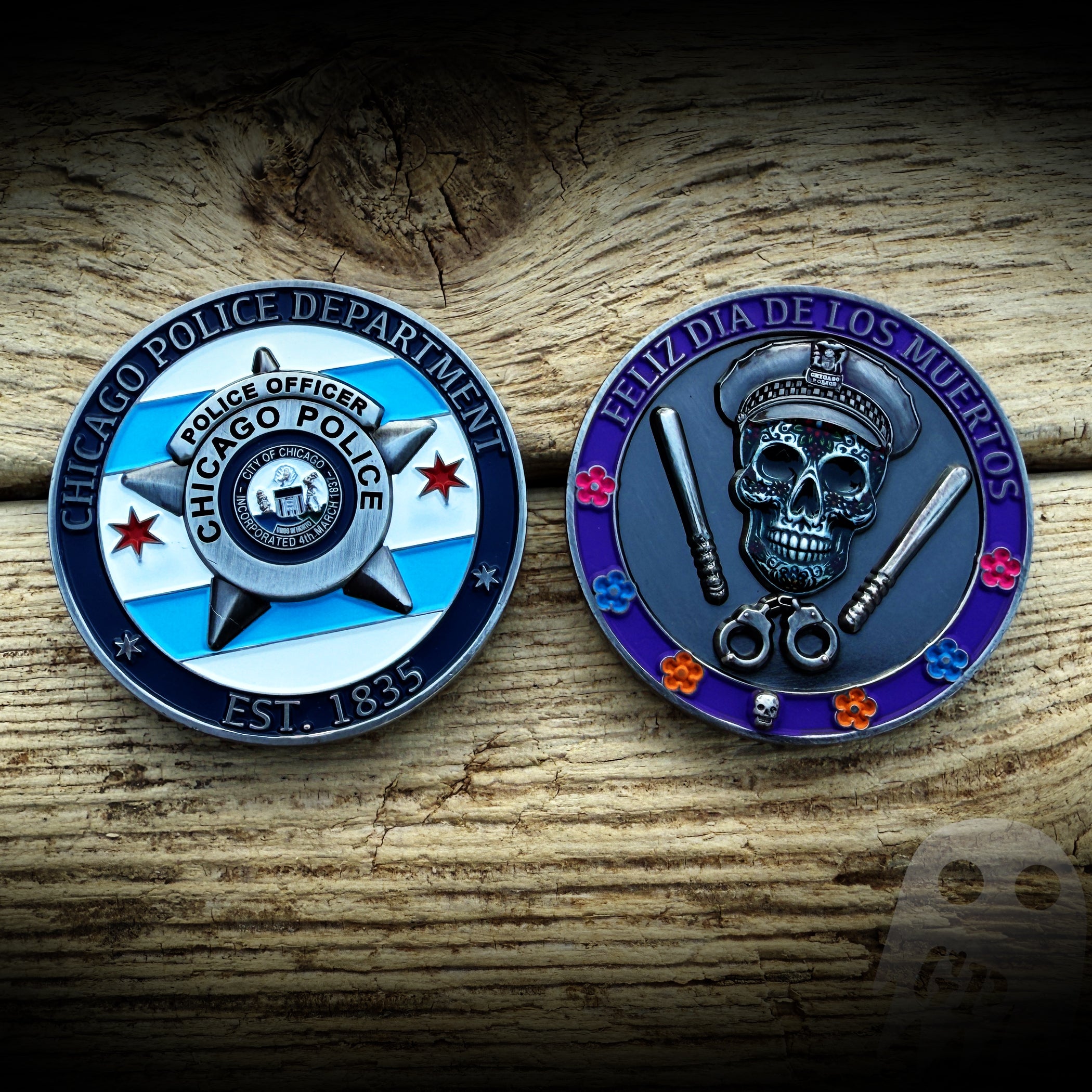 COIN 2024 Day of the Dead - Chicago, IL PD 2024 Day of the Dead Coin –  GHOST PATCH