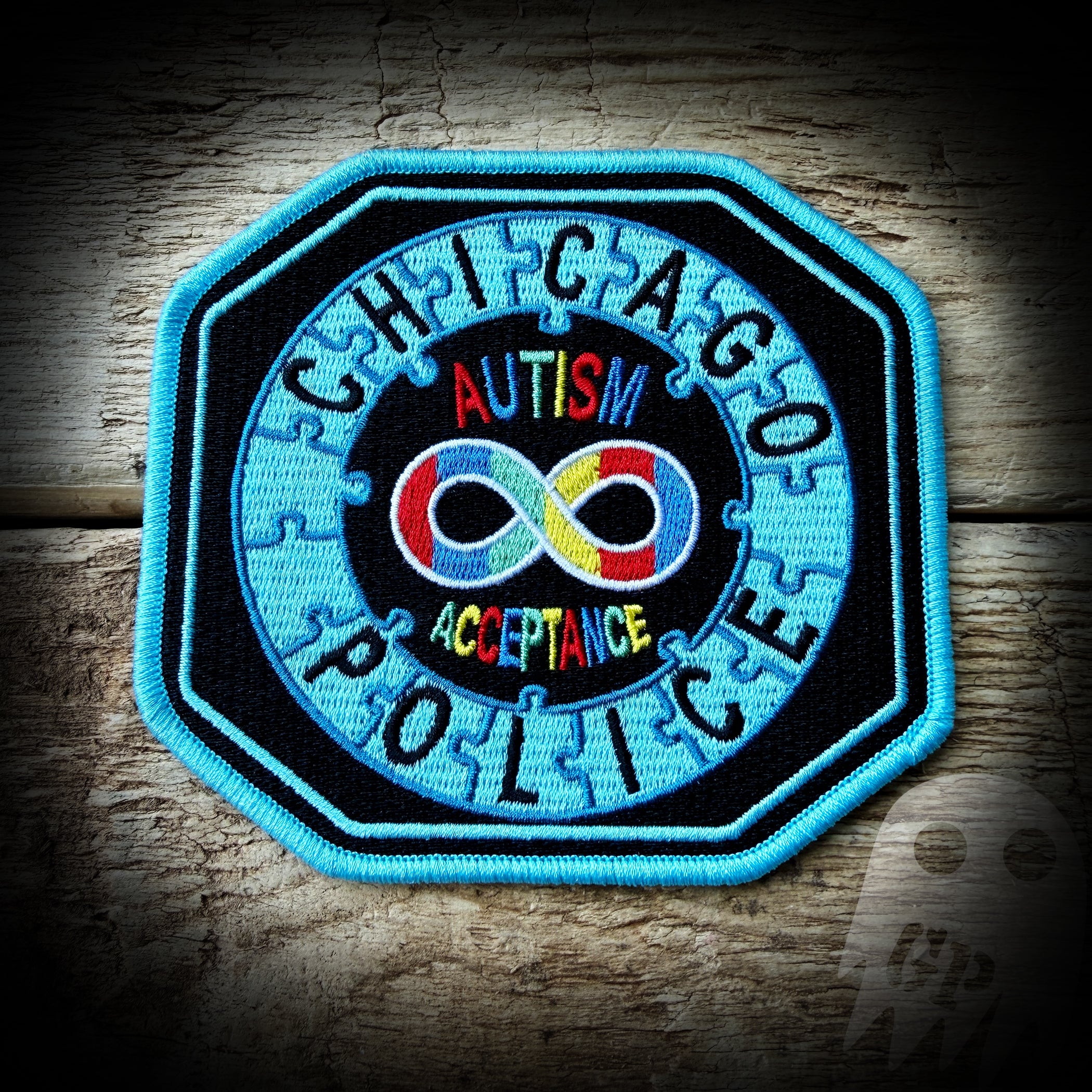 2026 Autism - Chicago, IL PD 2026 Autism Fundraiser Patch