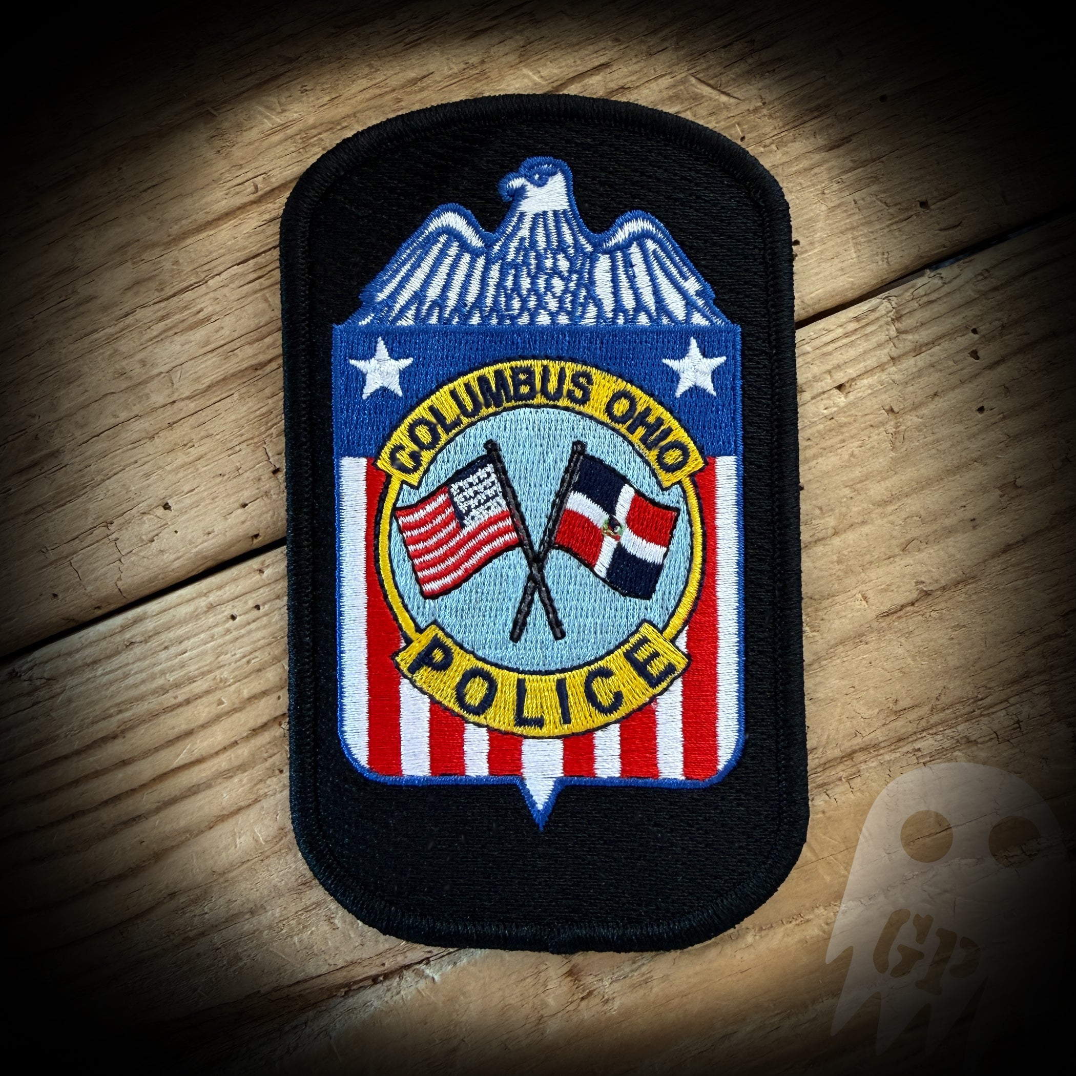 Dominican Heritage - Columbus, OH Police Department Dominican Republic Flag Patch