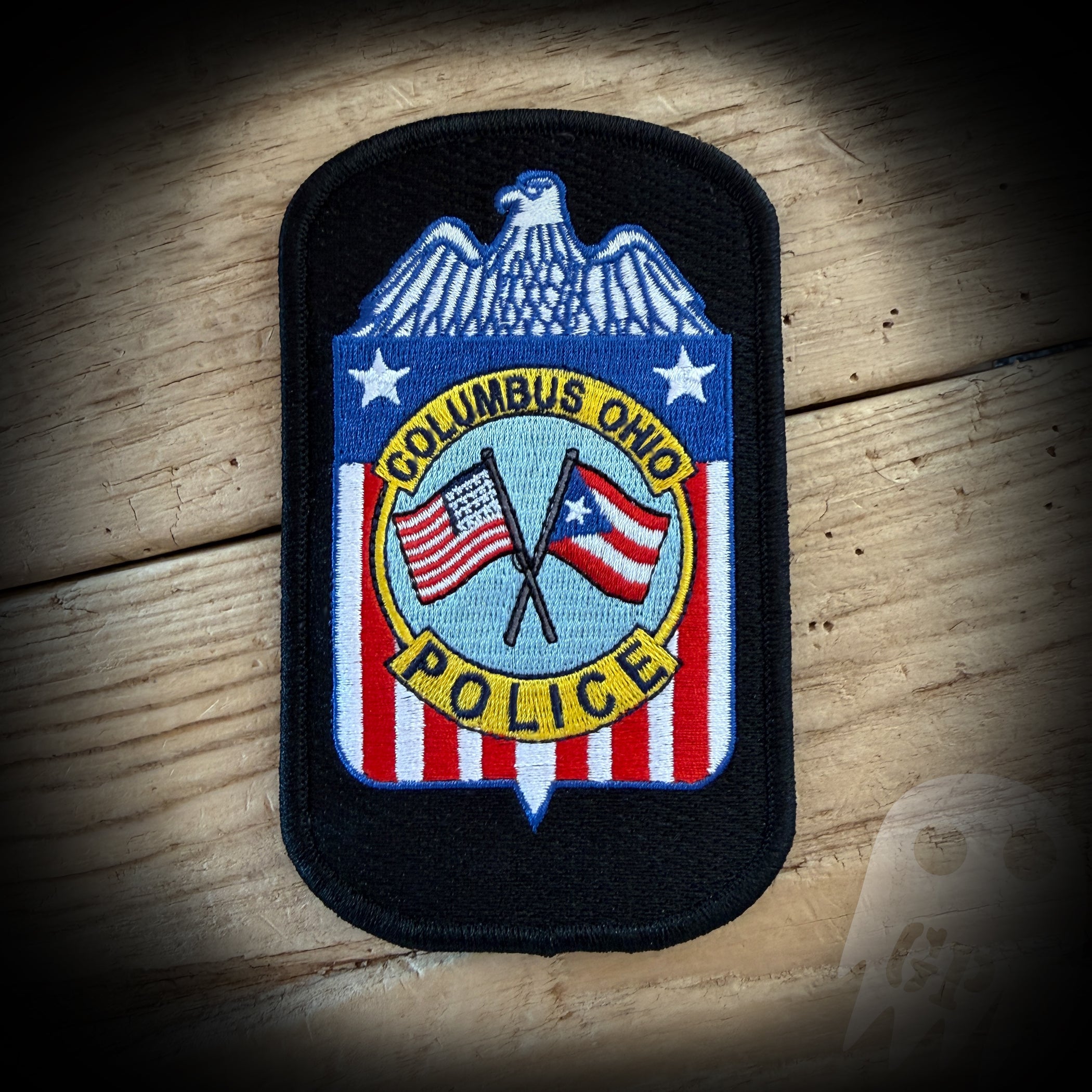 Puerto Rican Heritage - Columbus, OH Police Department Puerto Rican Flag Patch