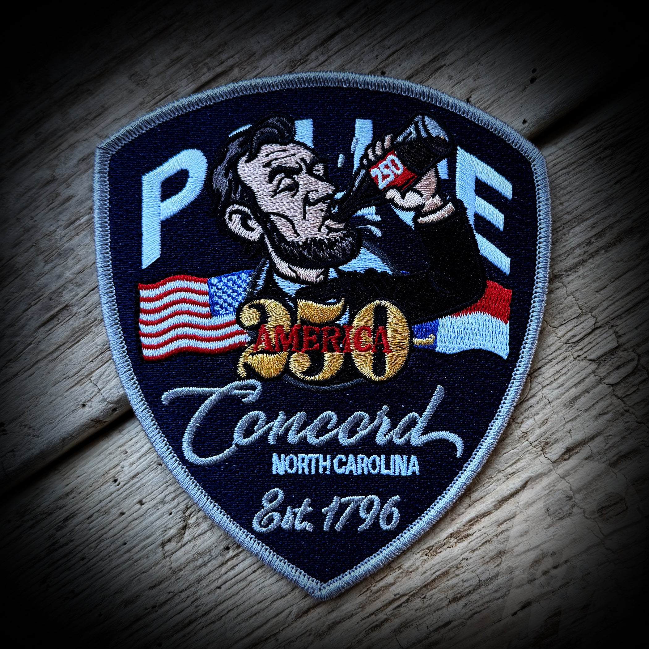 America 250 - Concorn, NC PD Commemorative 250th Anniversary of America Patch