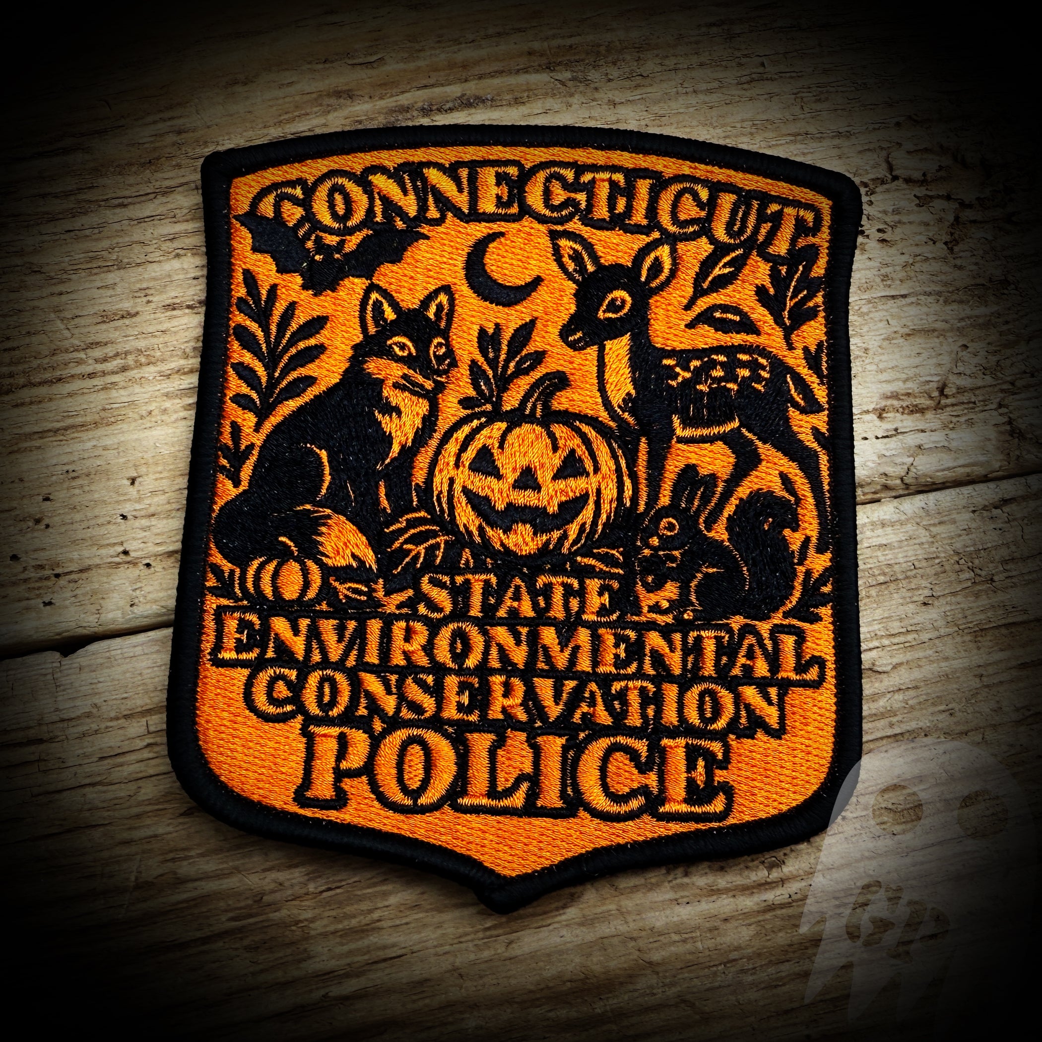 2025 Halloween - CT Environmental and Conservation Police 2025 Halloween Patch