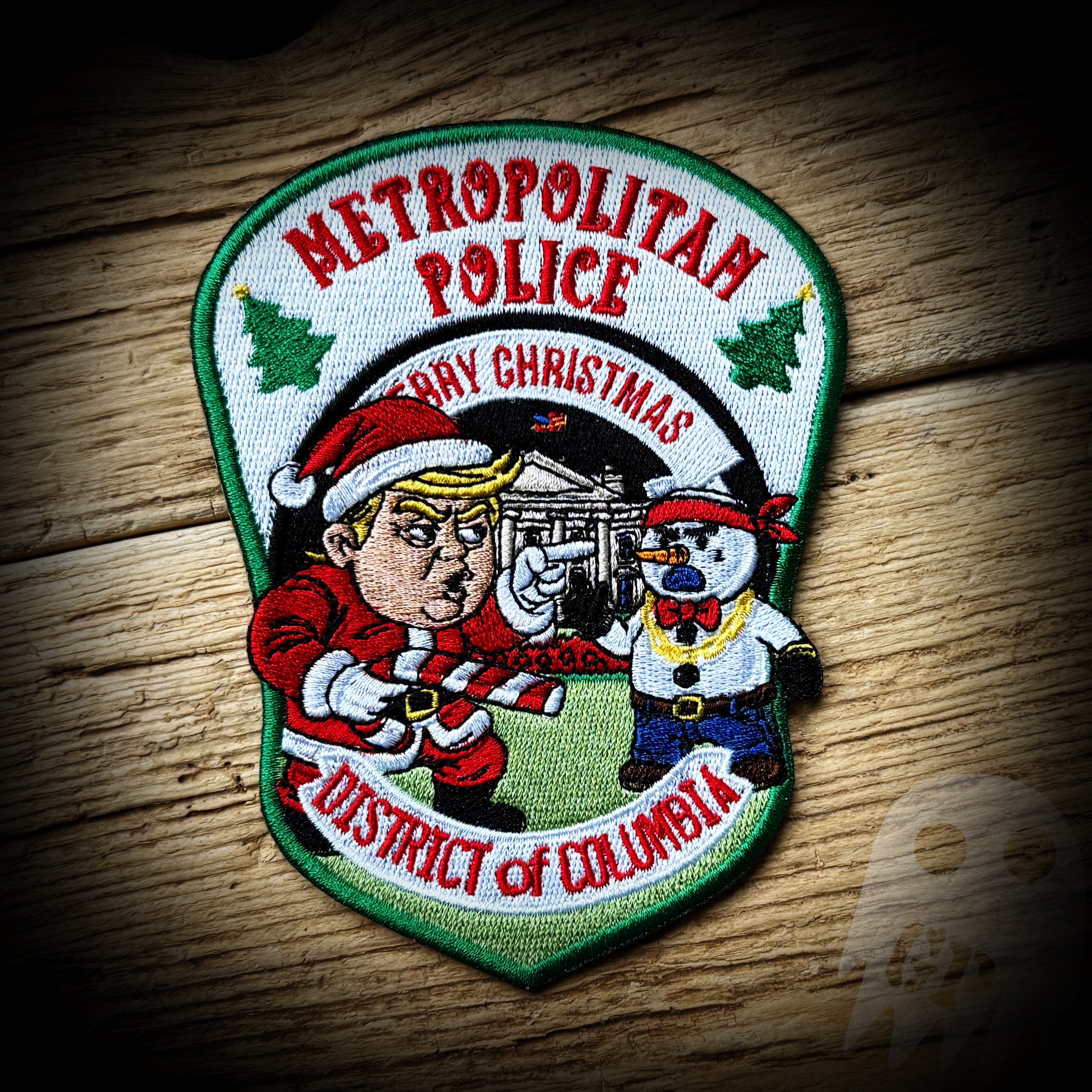 PATCH 2025 Christmas - DC Metro Police 2025 Christmas Patch