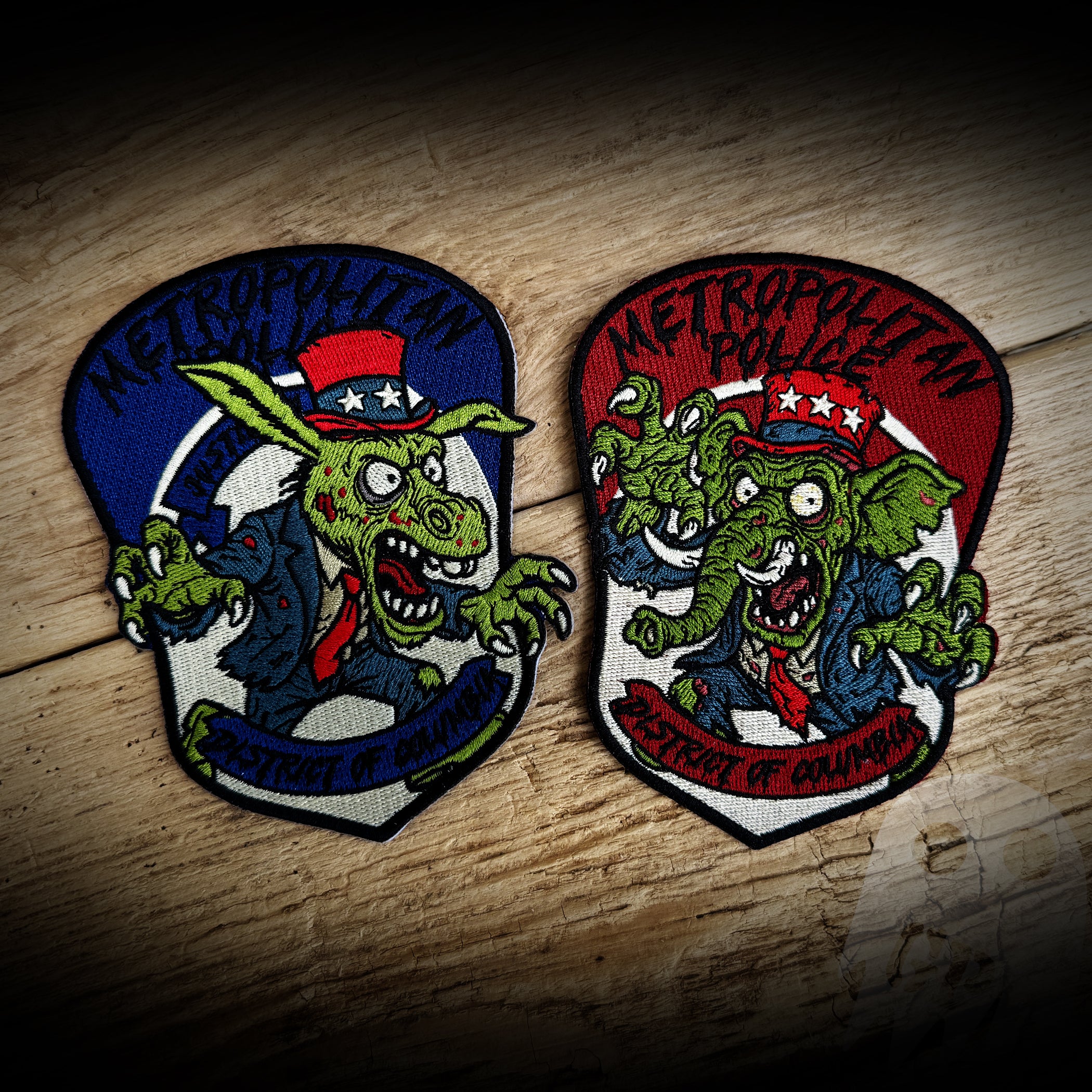 2025 Halloween - DC Metro Police 2025 Halloween Patches - YOU GET BOTH!!