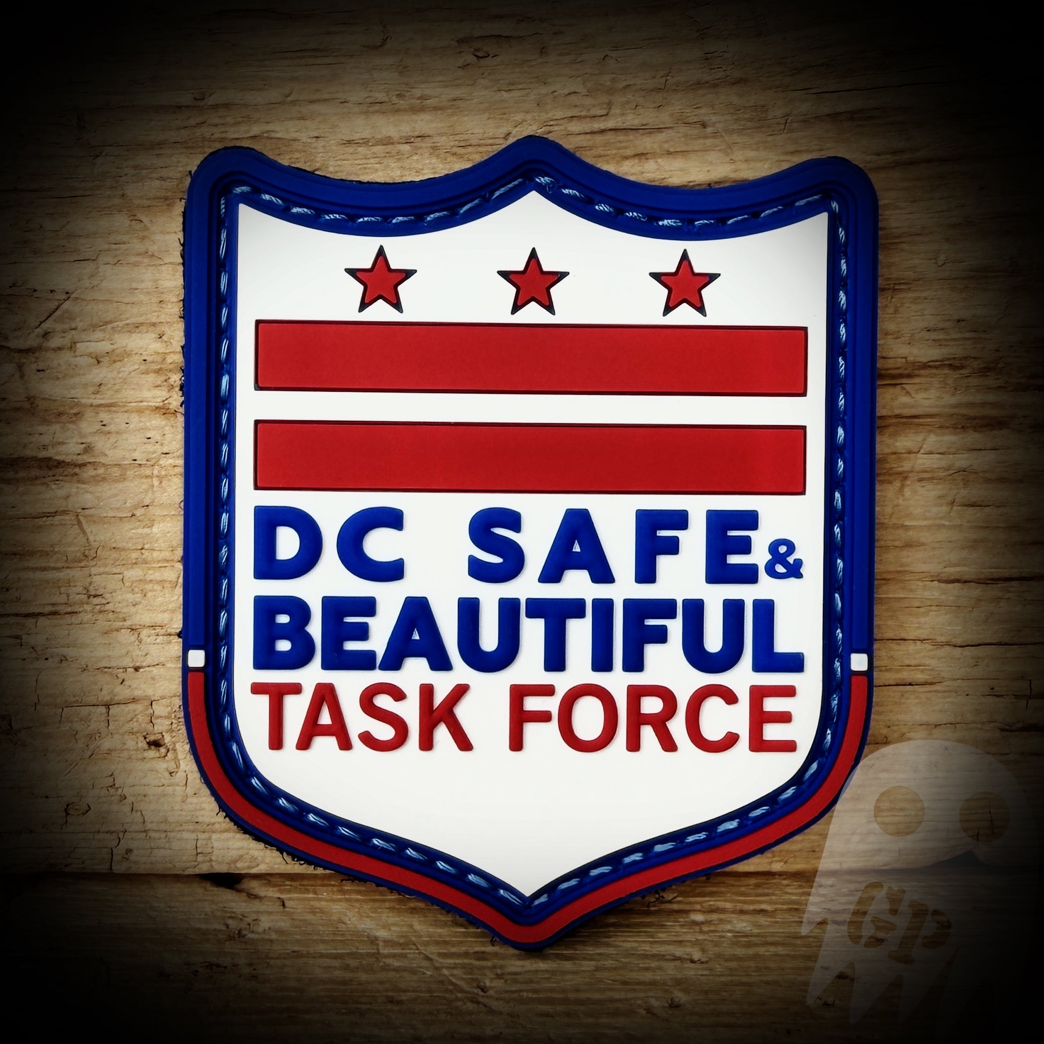 PVC Patch - Washington D.C. Safe & Beautiful Task Force PVC