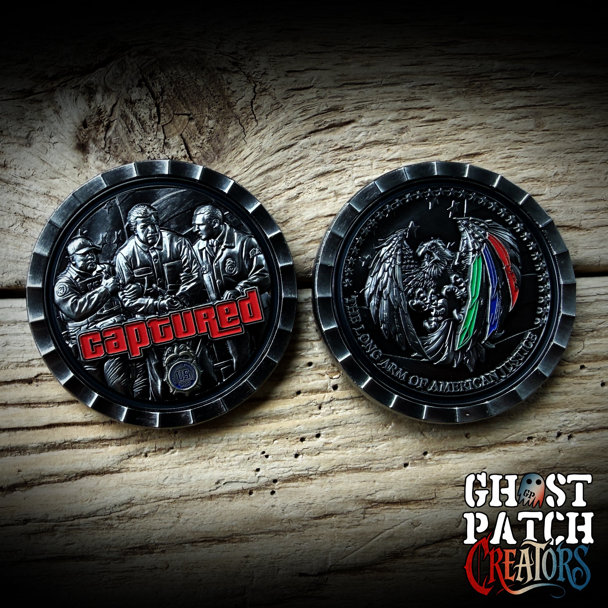 DEA Maduro Captured Coin - Kool Kat Creator – GHOST PATCH