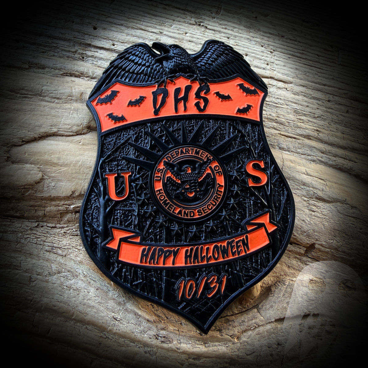 DHS Halloween - US DHS Halloween Badge