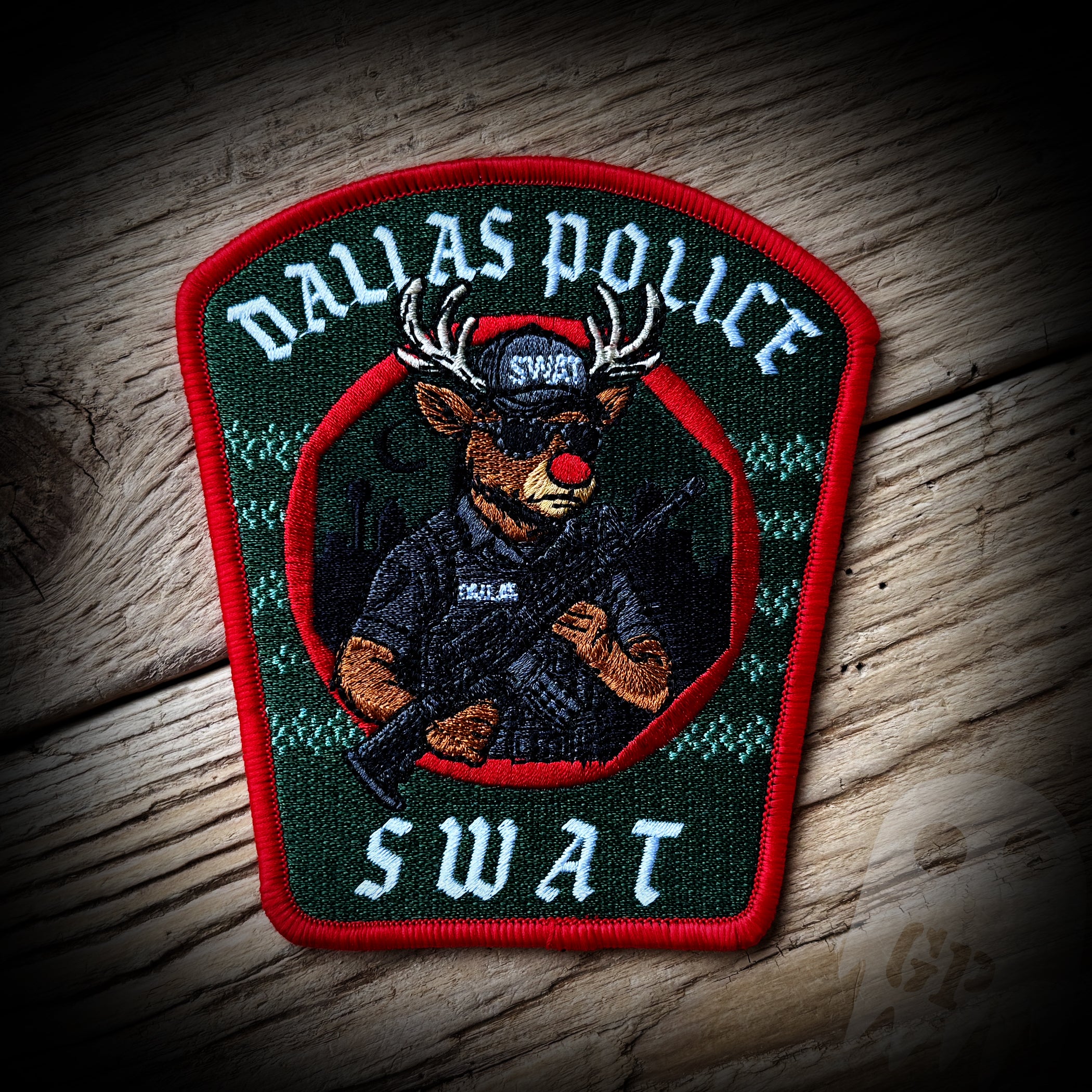 SWAT 2025 Christmas - Dallas, TX PD SWAT 2025 Christmas Patch SWAT SWAT SWAT