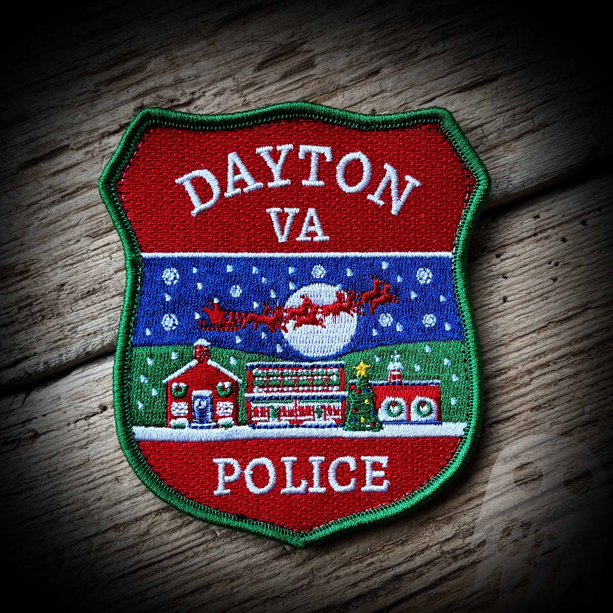 2025 Christmas - Dayton, VA PD 2025 Christmas Patch