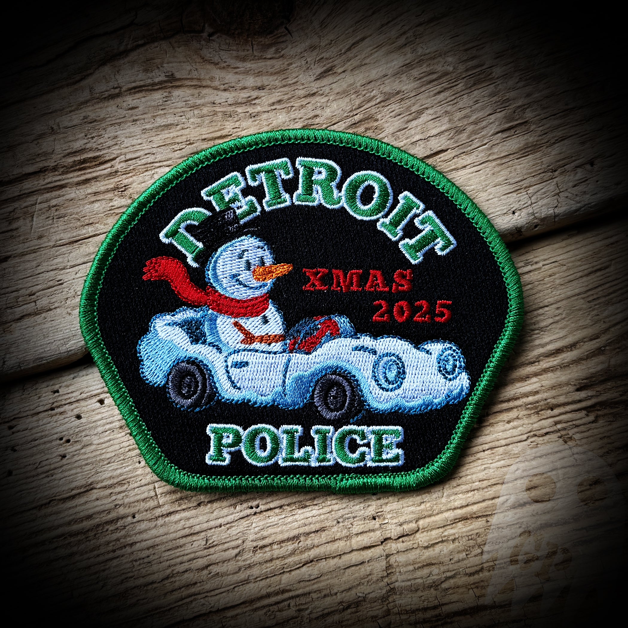 2025 Christmas - Detroit, MI Police Department 2025 Christmas Patch