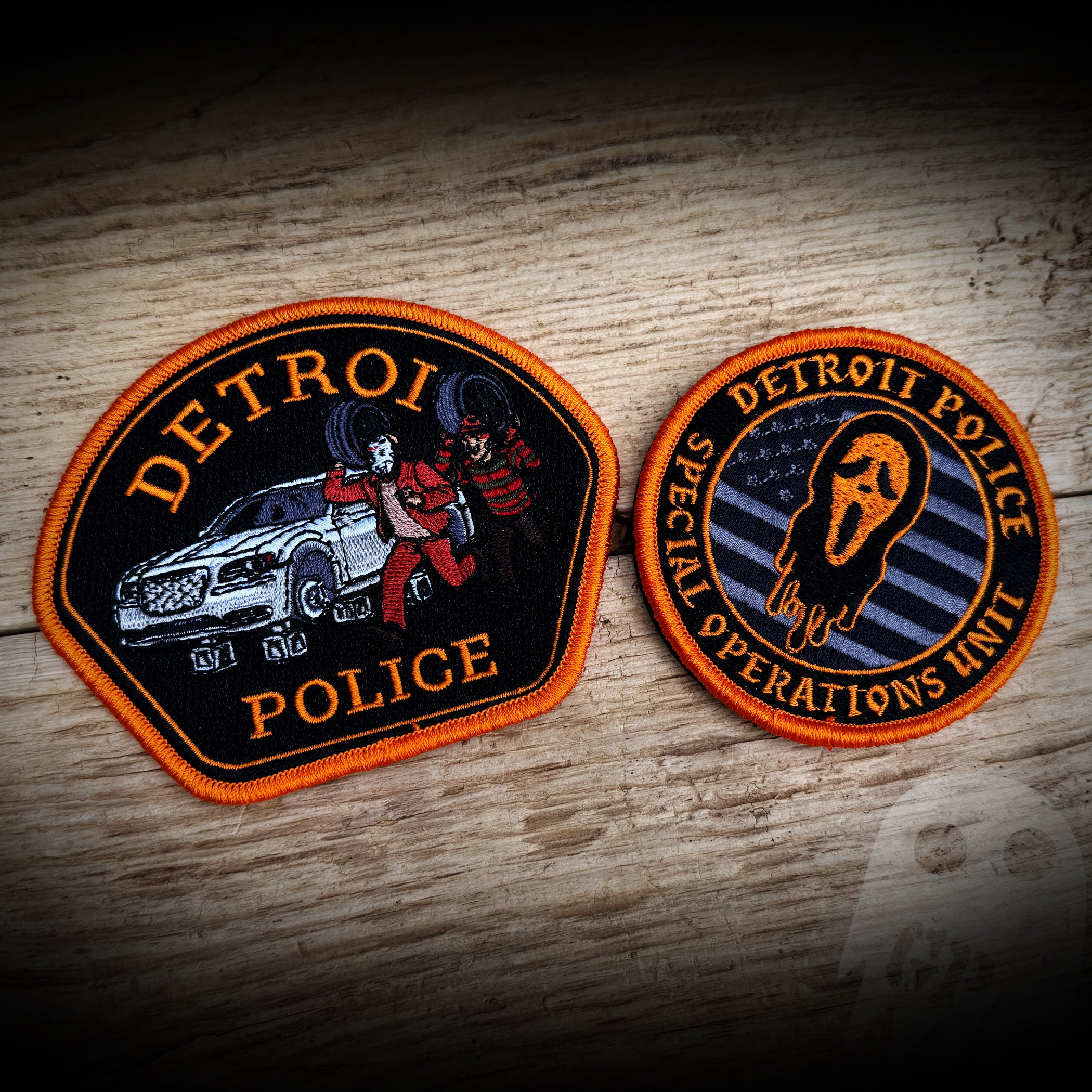 2025 Halloween - Detroit, MI PD 2025 Halloween Patches - You get BOTH