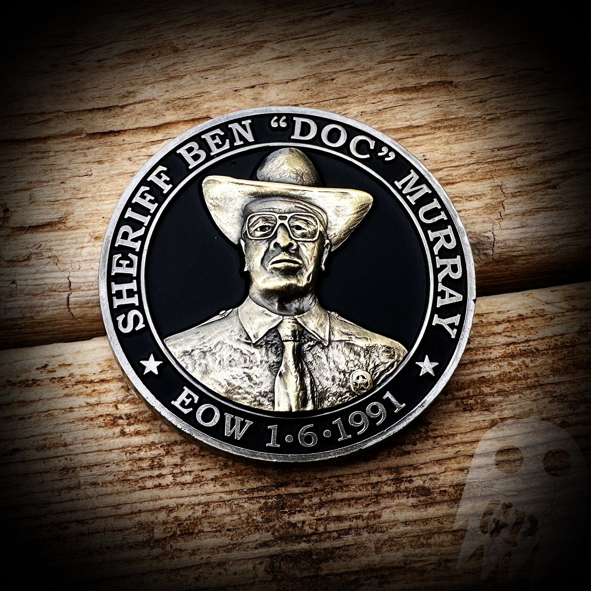 Dimmit County Sheriff's Office, TX Challenge Coin Authentic GHOST PATCH